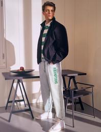 Baskılı Loose Fit Jean Pantolon - Steve Jean