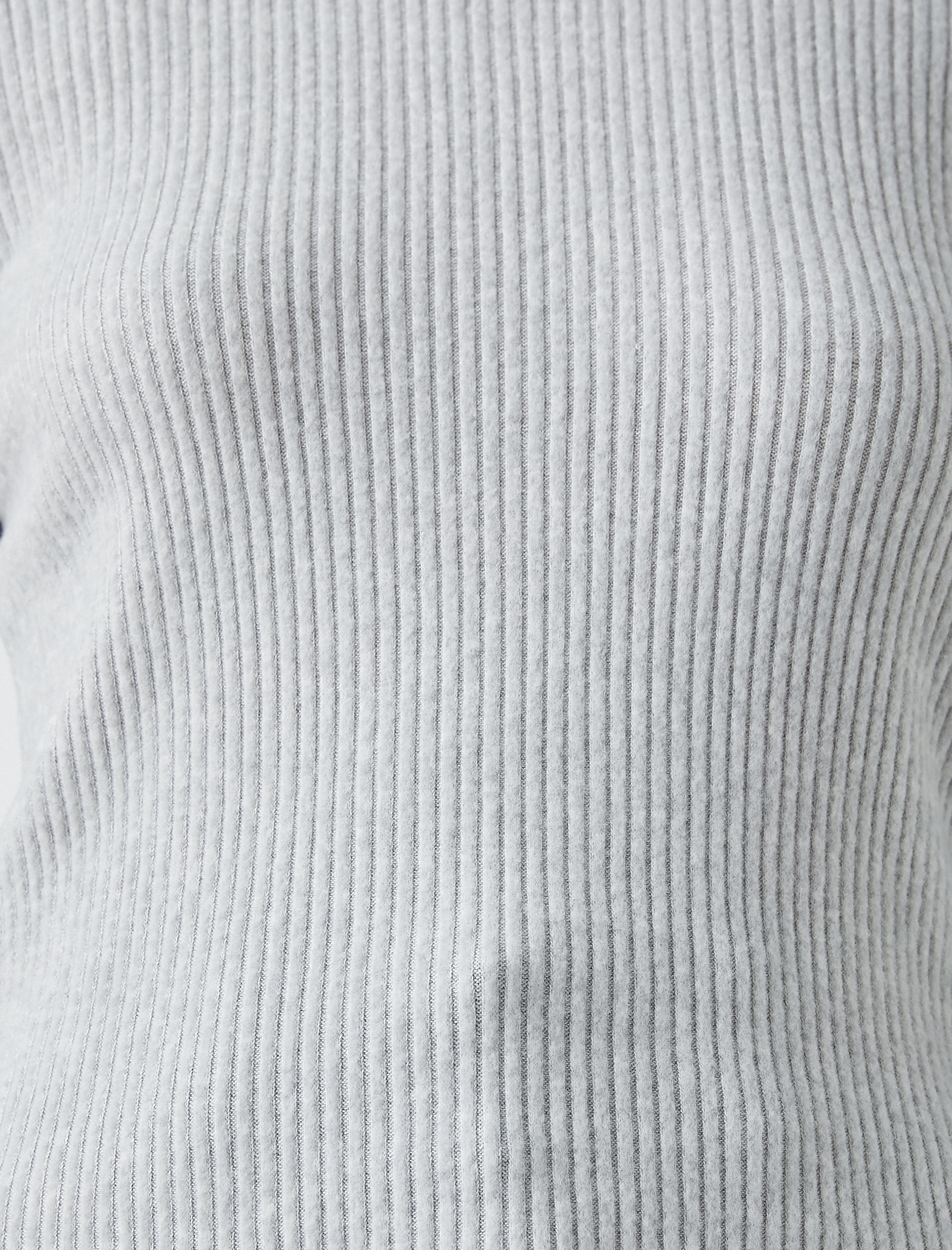   Uzun Kollu Tişört Balıkçı Yaka Fitilli