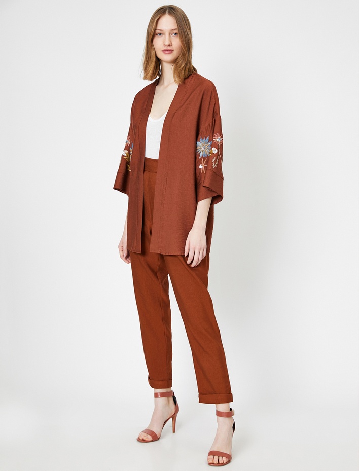  Cep Detaylı Pantolon