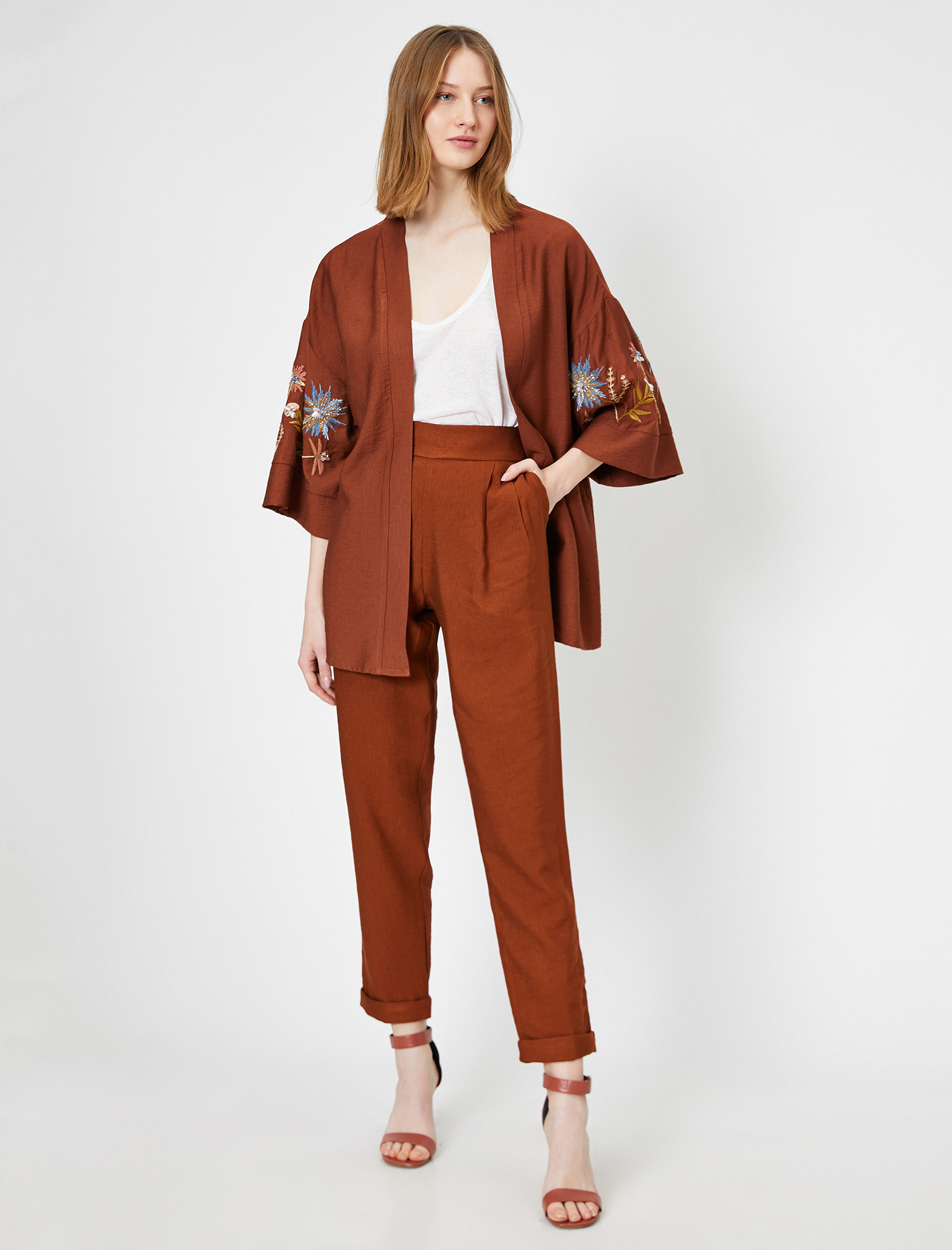   Cep Detaylı Pantolon