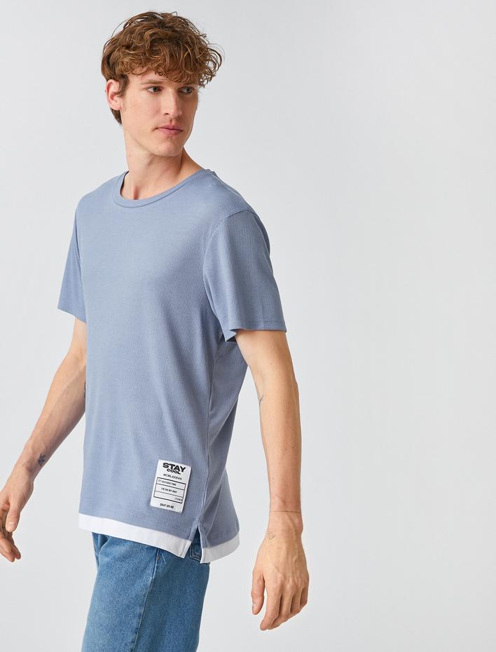  Oversize Etiketli Tişört