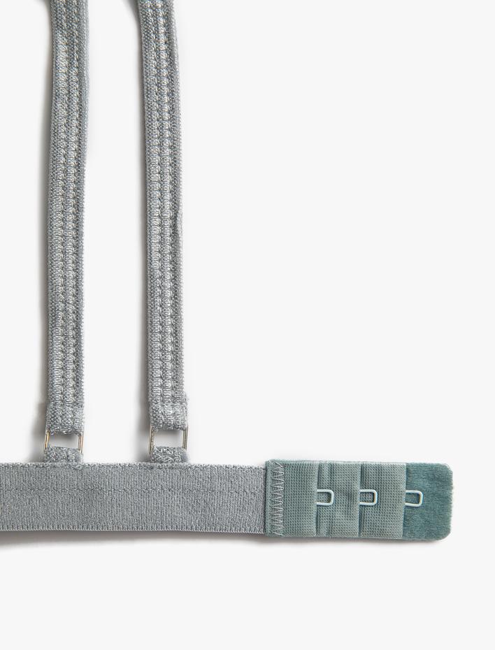  Dantelli Üçgen Soft Sütyen