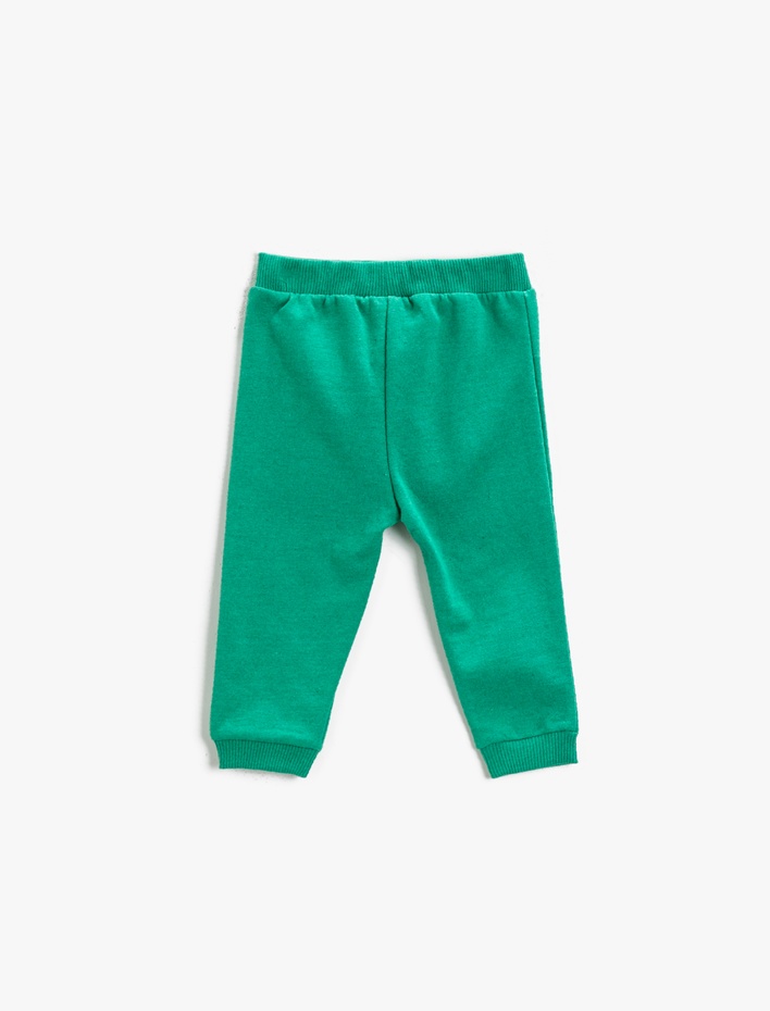 Erkek Bebek Beli Lastikli Jogger Eşofman Altı