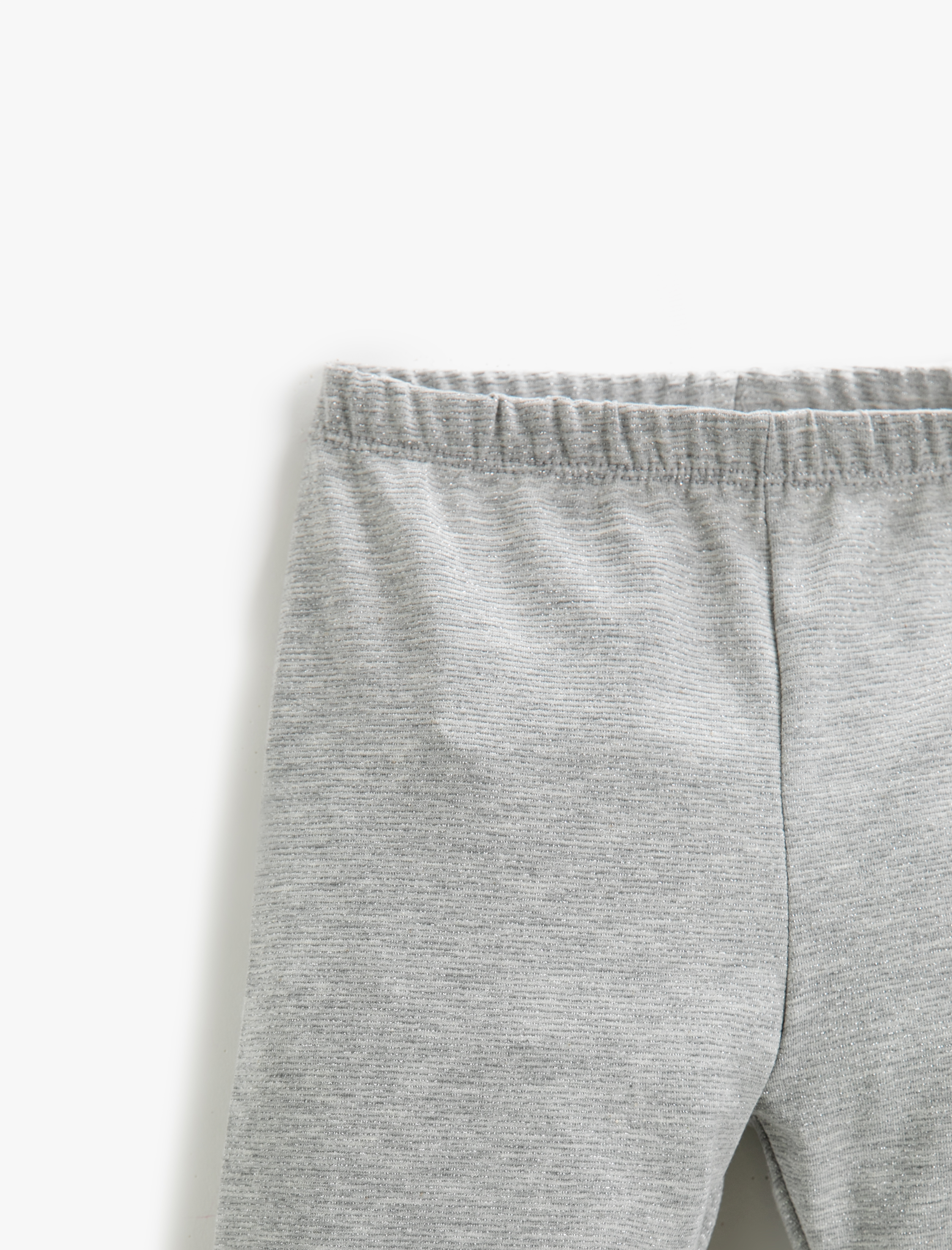  Kız Çocuk Simli Uzun Tayt