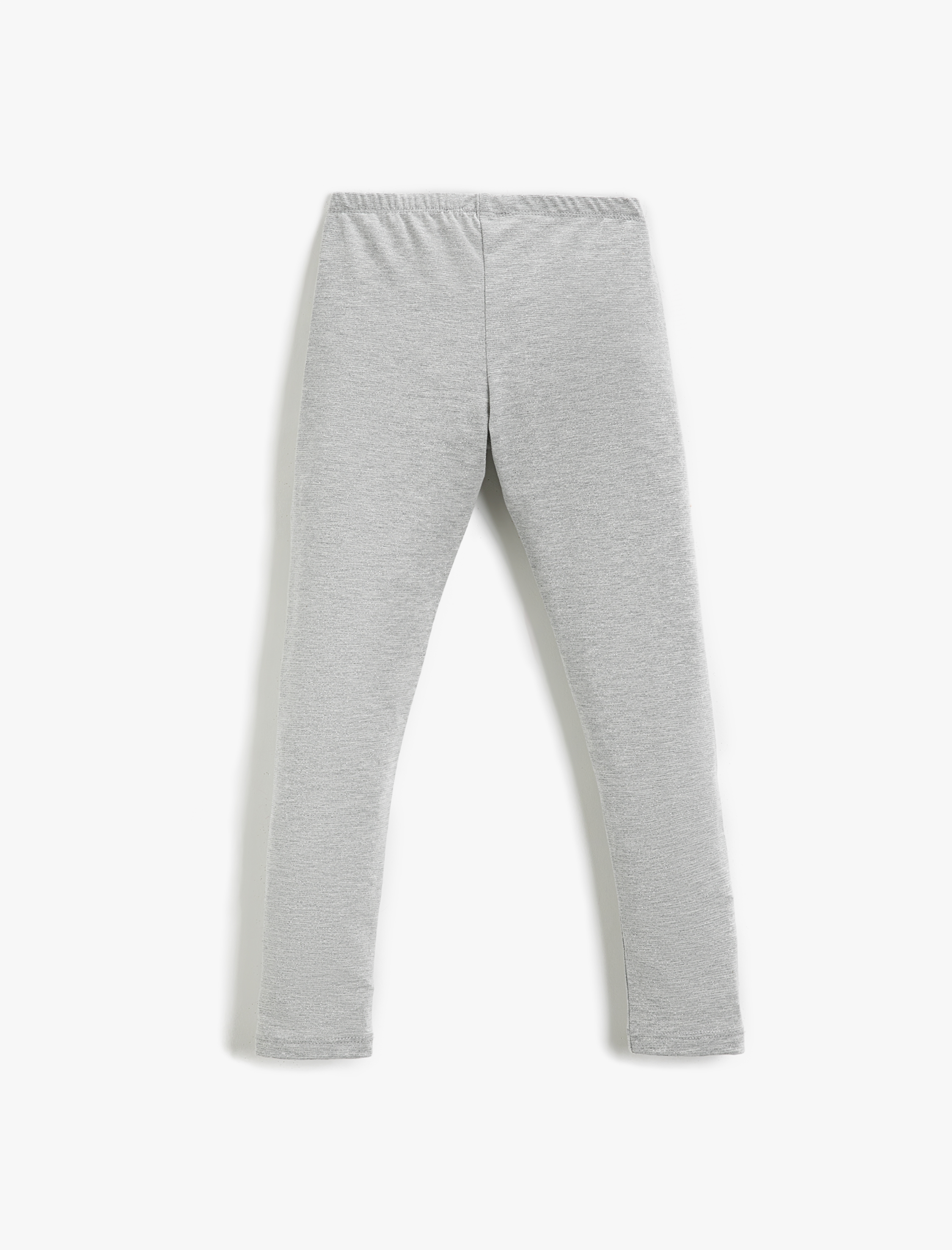  Kız Çocuk Simli Uzun Tayt