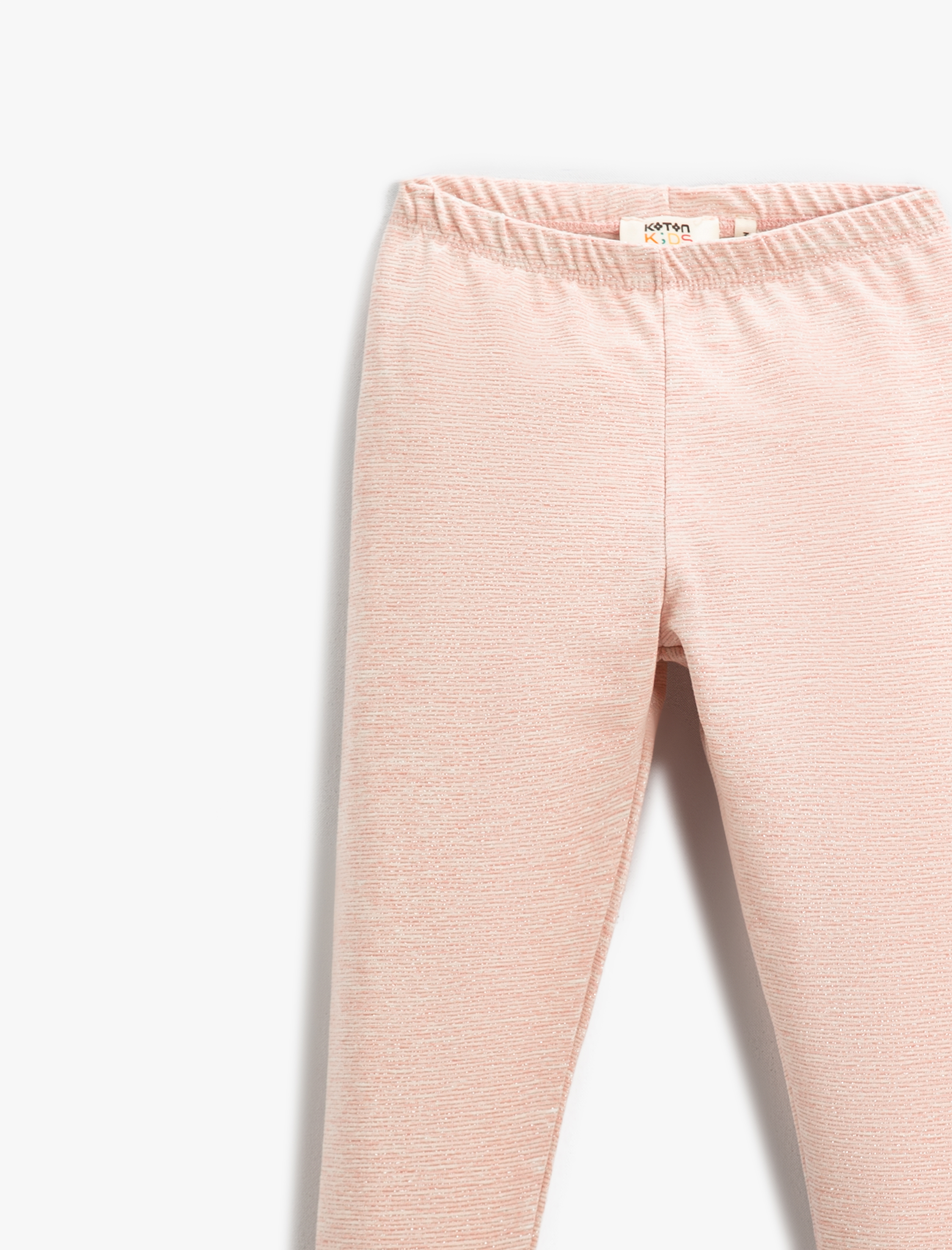  Kız Çocuk Simli Uzun Tayt