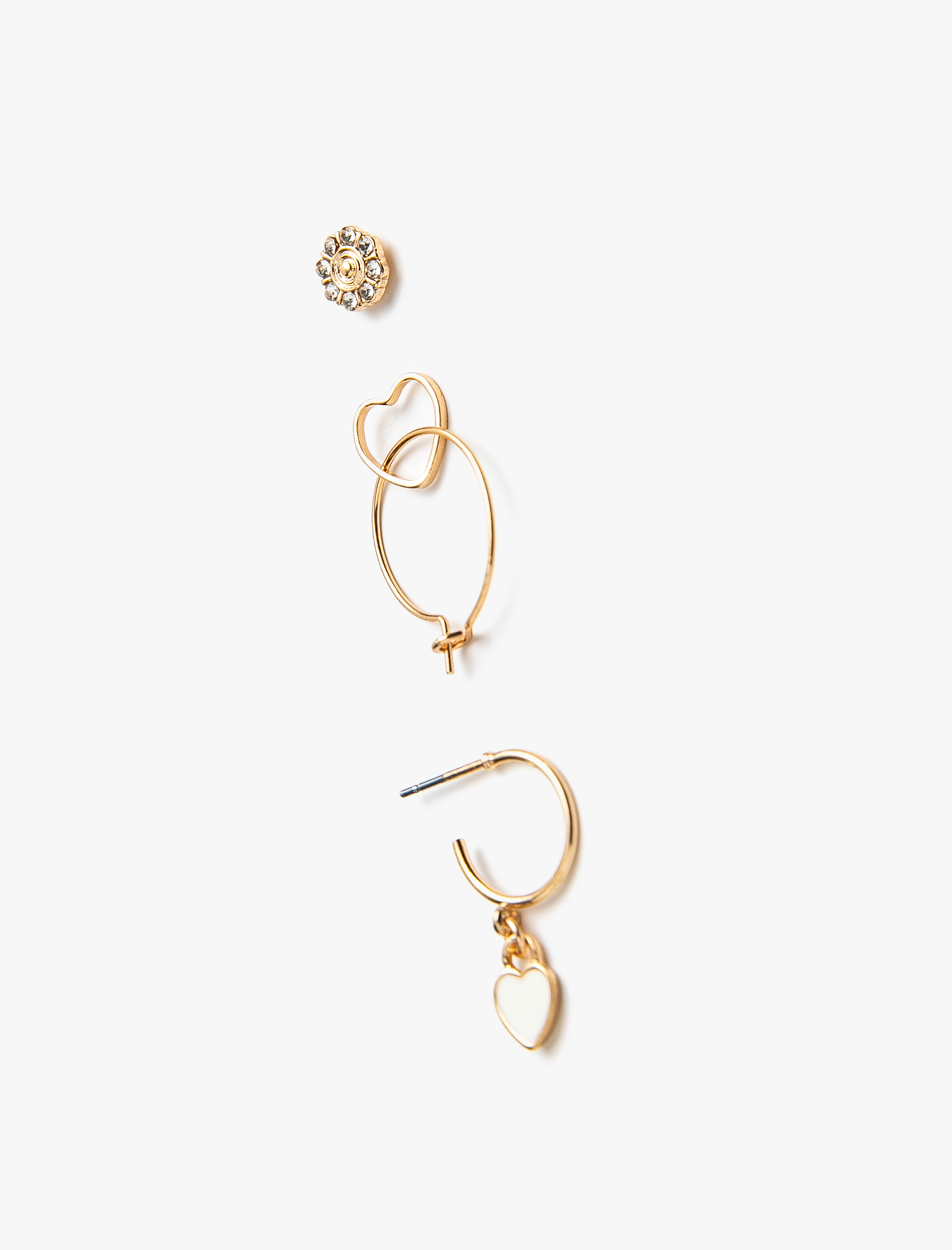  Kadın Çoklu Küpe Seti