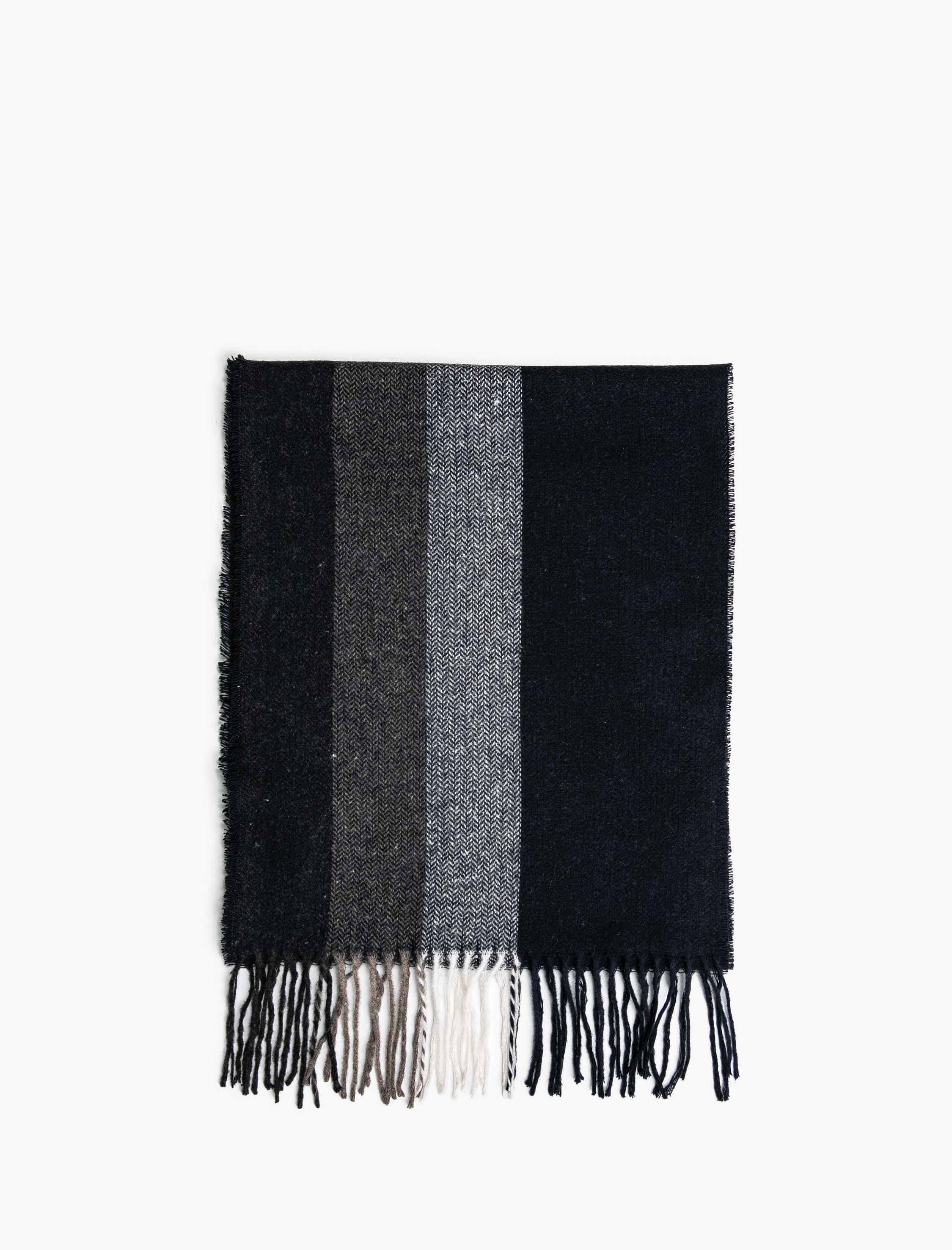  Erkek Pamuklu Püsküllü Atkı