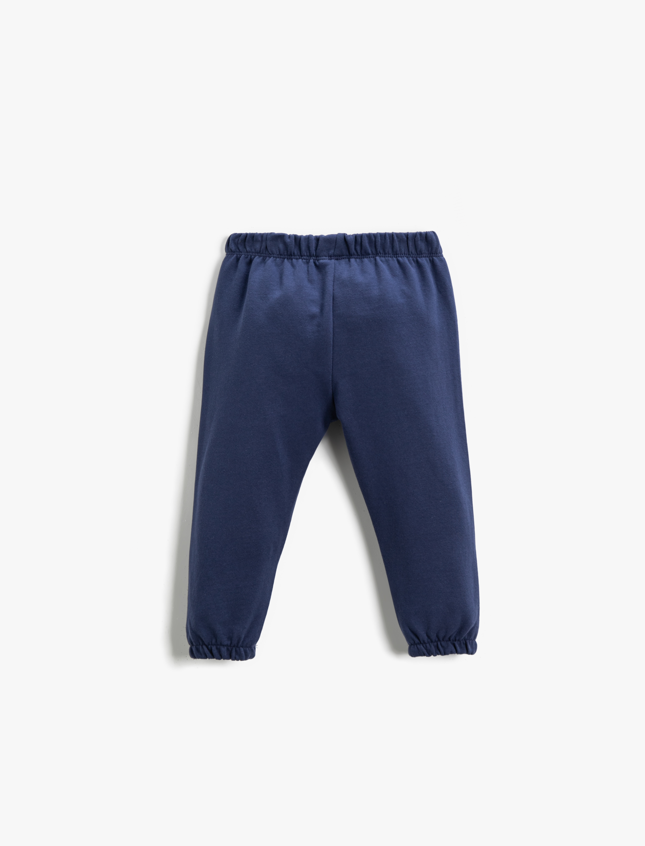  Erkek Bebek Baskılı Jogger Eşofman Altı Beli ve Paçaları Lastikli