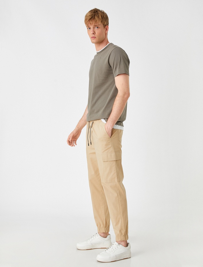  Bağcıklı Kargo Pantolon