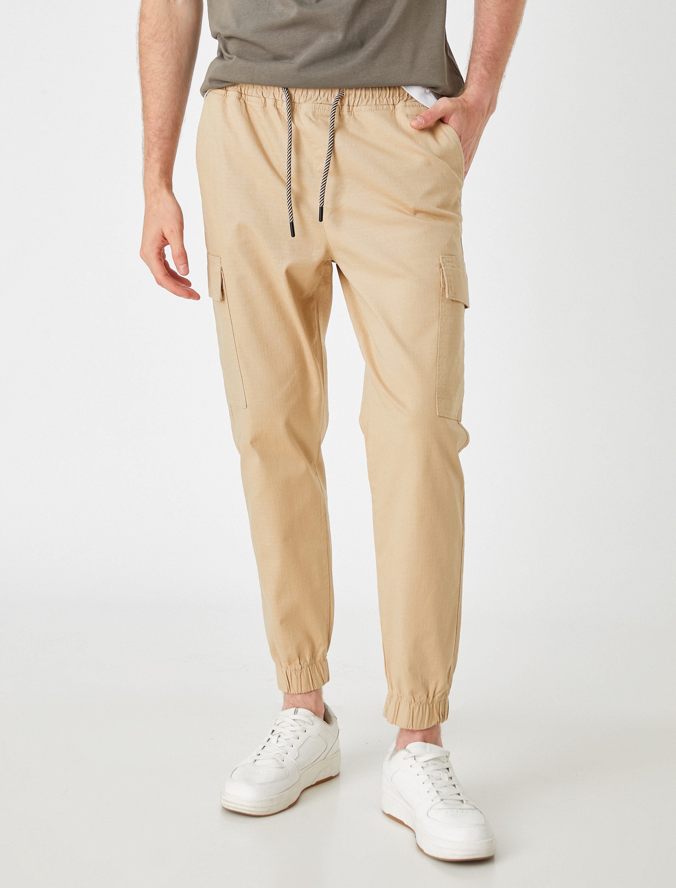   Bağcıklı Kargo Pantolon