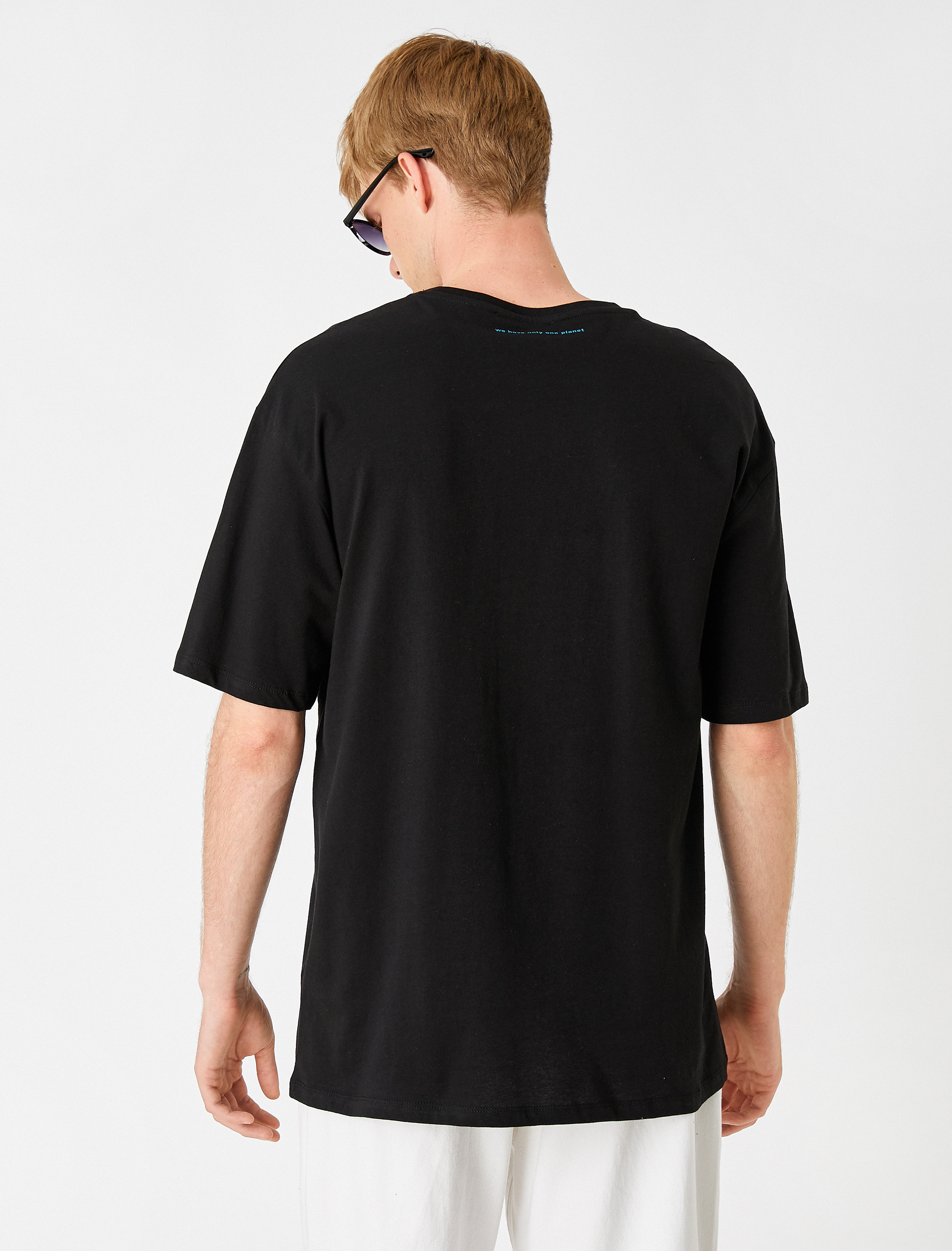 Baskılı Oversize Tişört