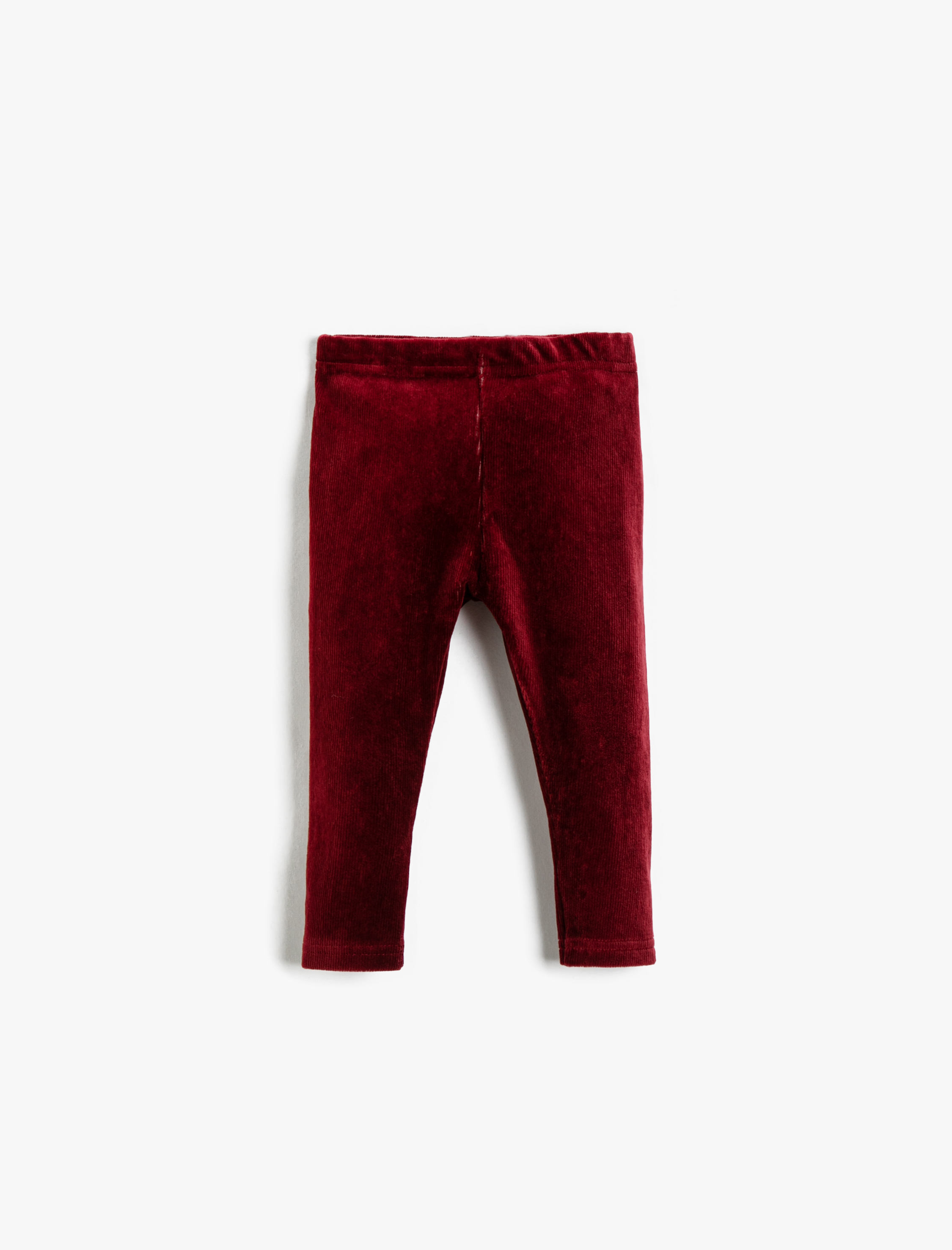  Kız Bebek Basic Ribanalı Tayt Beli Lastikli