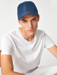 Denim Görünümlü Kep Şapka