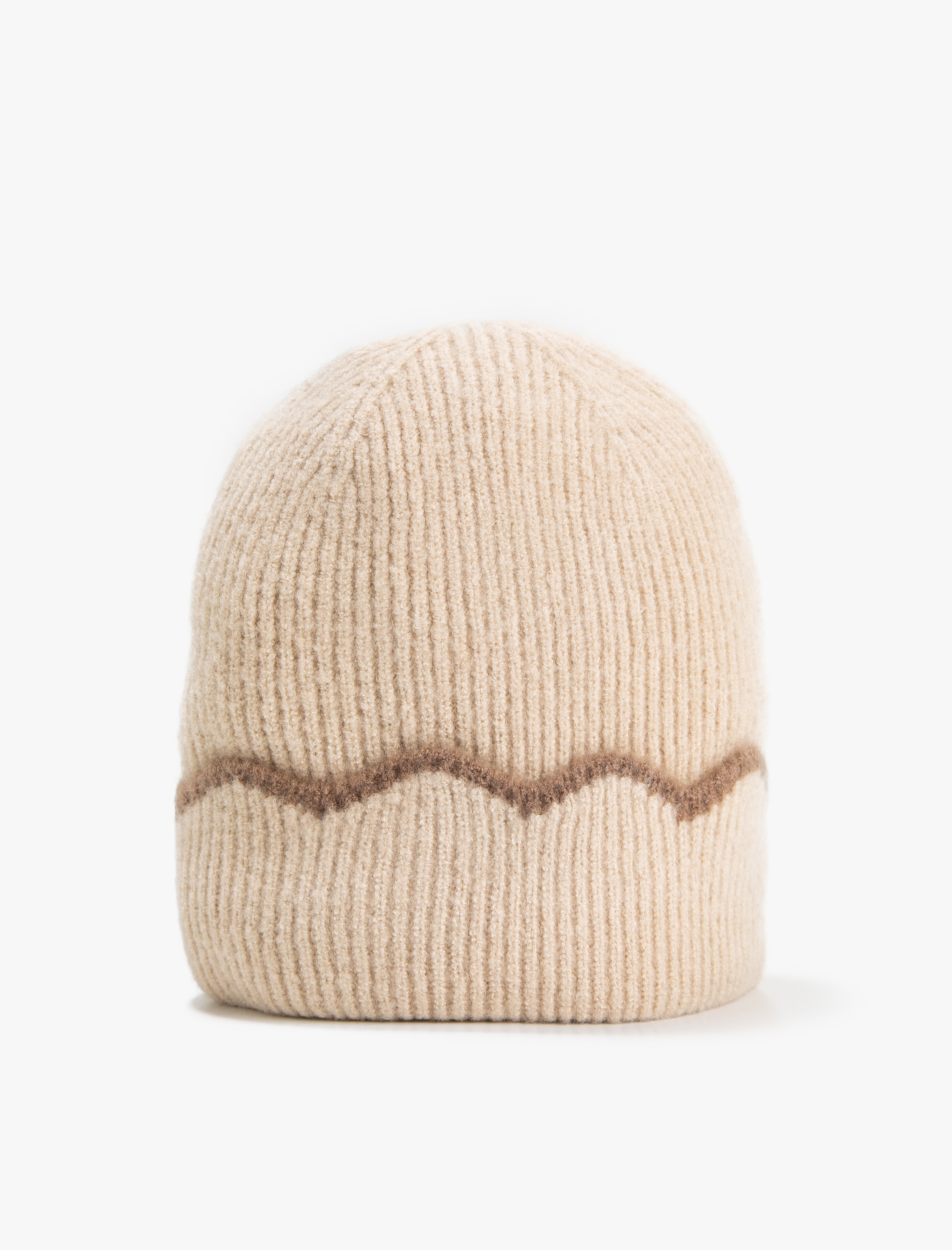  Kadın Örgü Ribanalı Bere