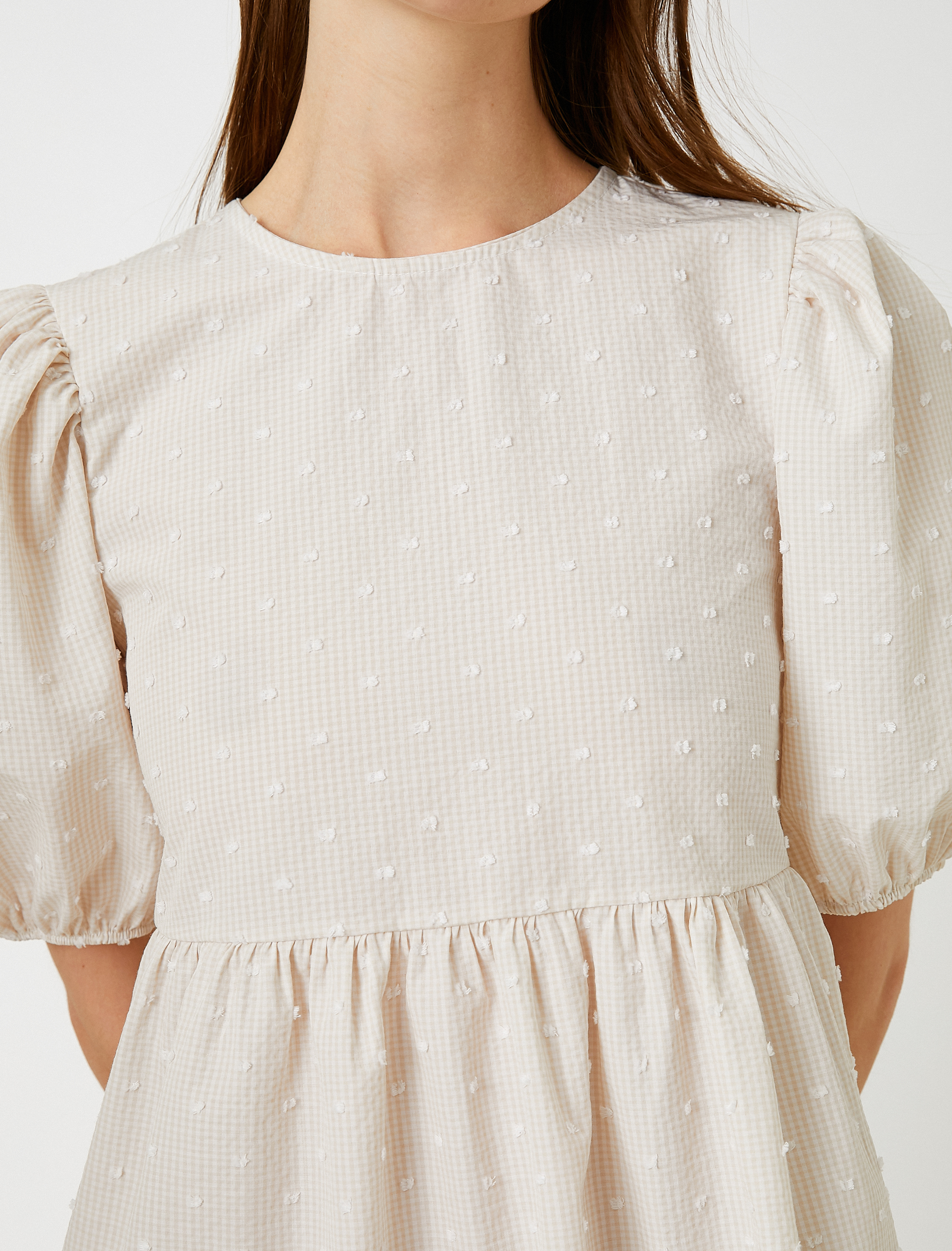   Sırt Detaylı Elbise