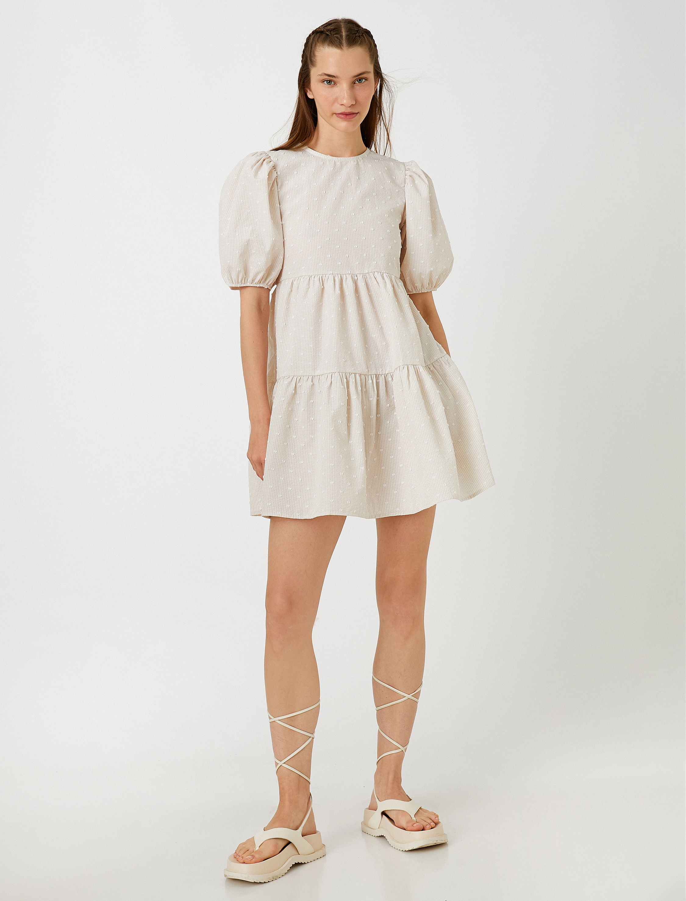   Sırt Detaylı Elbise