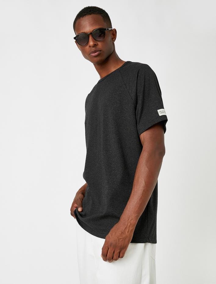  Mikro Çizgili Tişört