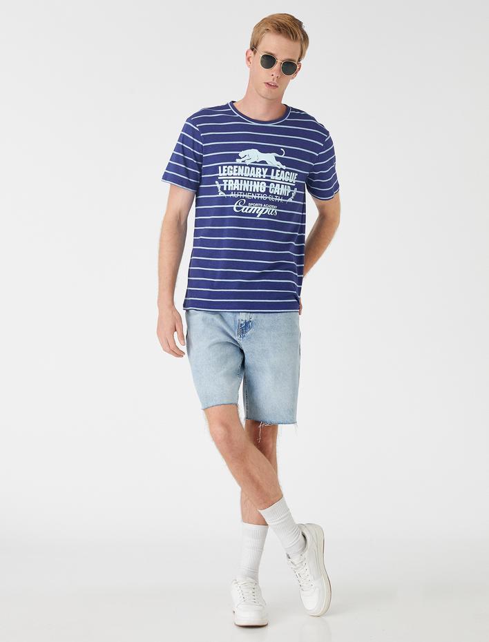  Kolej Tişört Bisiklet Yaka