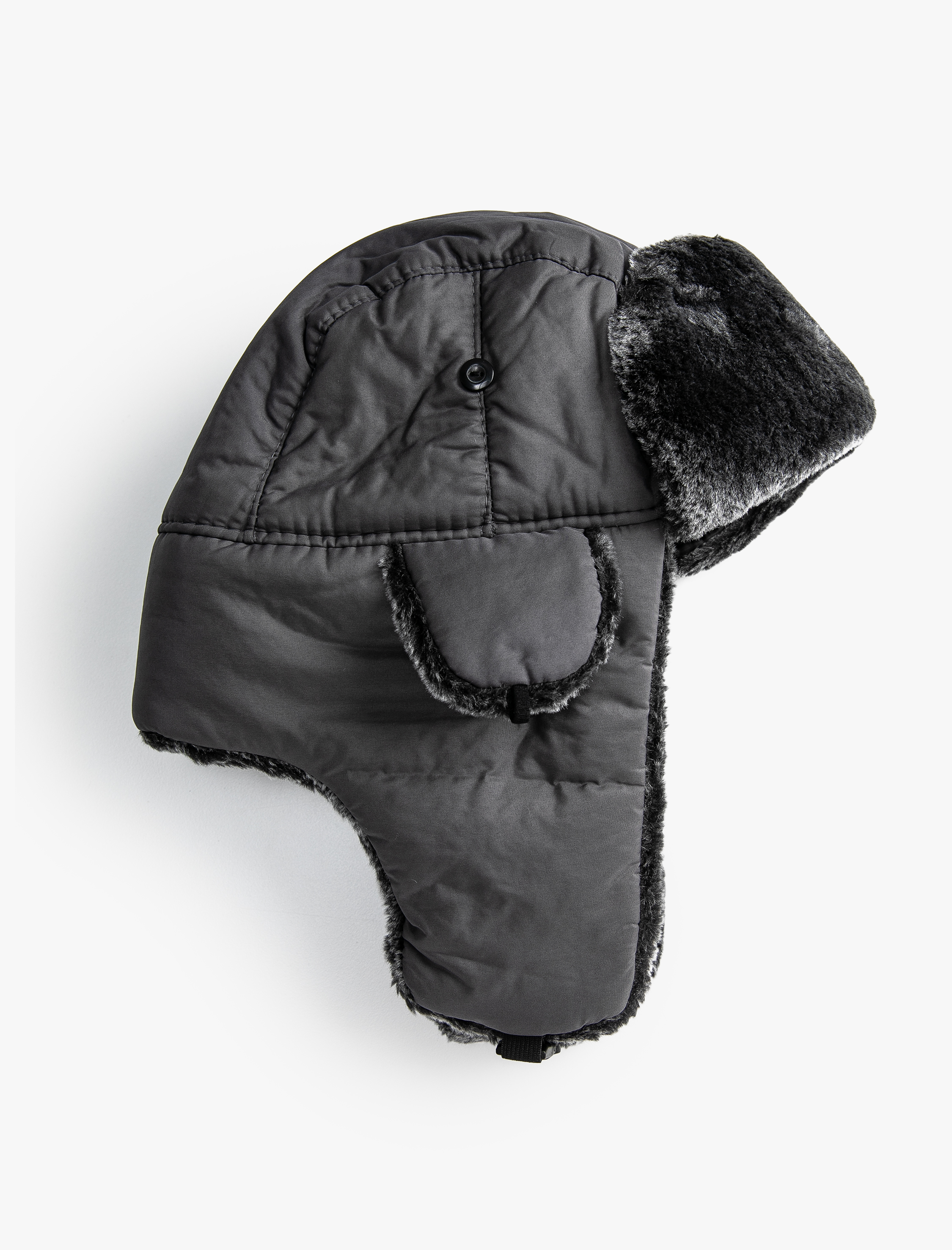  Erkek Basic Bere Kürk Detaylı