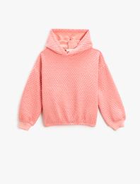 Basic Kapüşonlu Sweatshirt