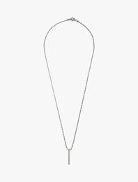 Basic Zincir Kolye Metal Uçlu
