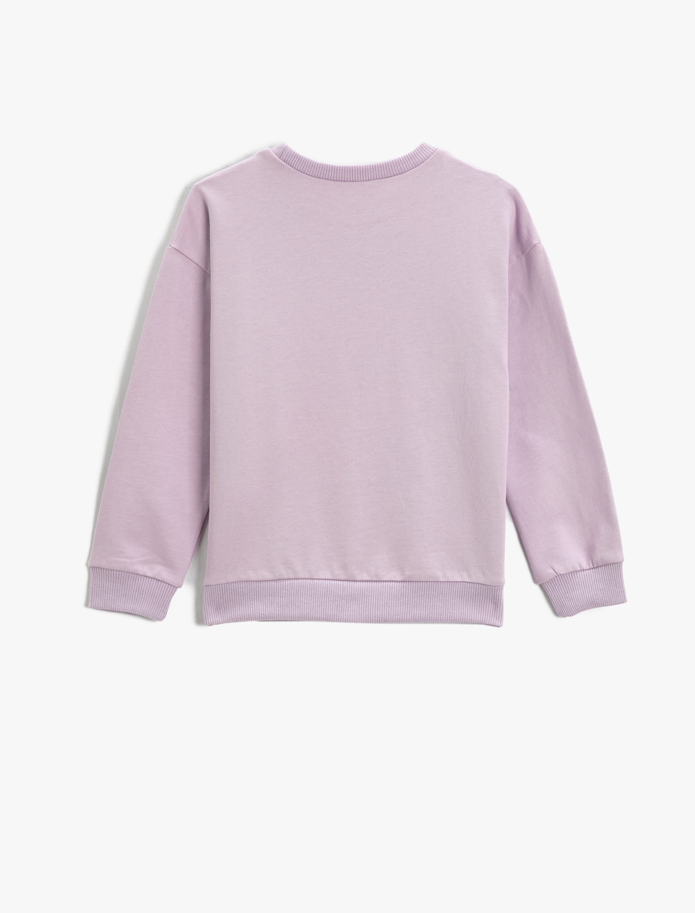  Kız Çocuk Pul-Payet İşlemeli Sweatshirt