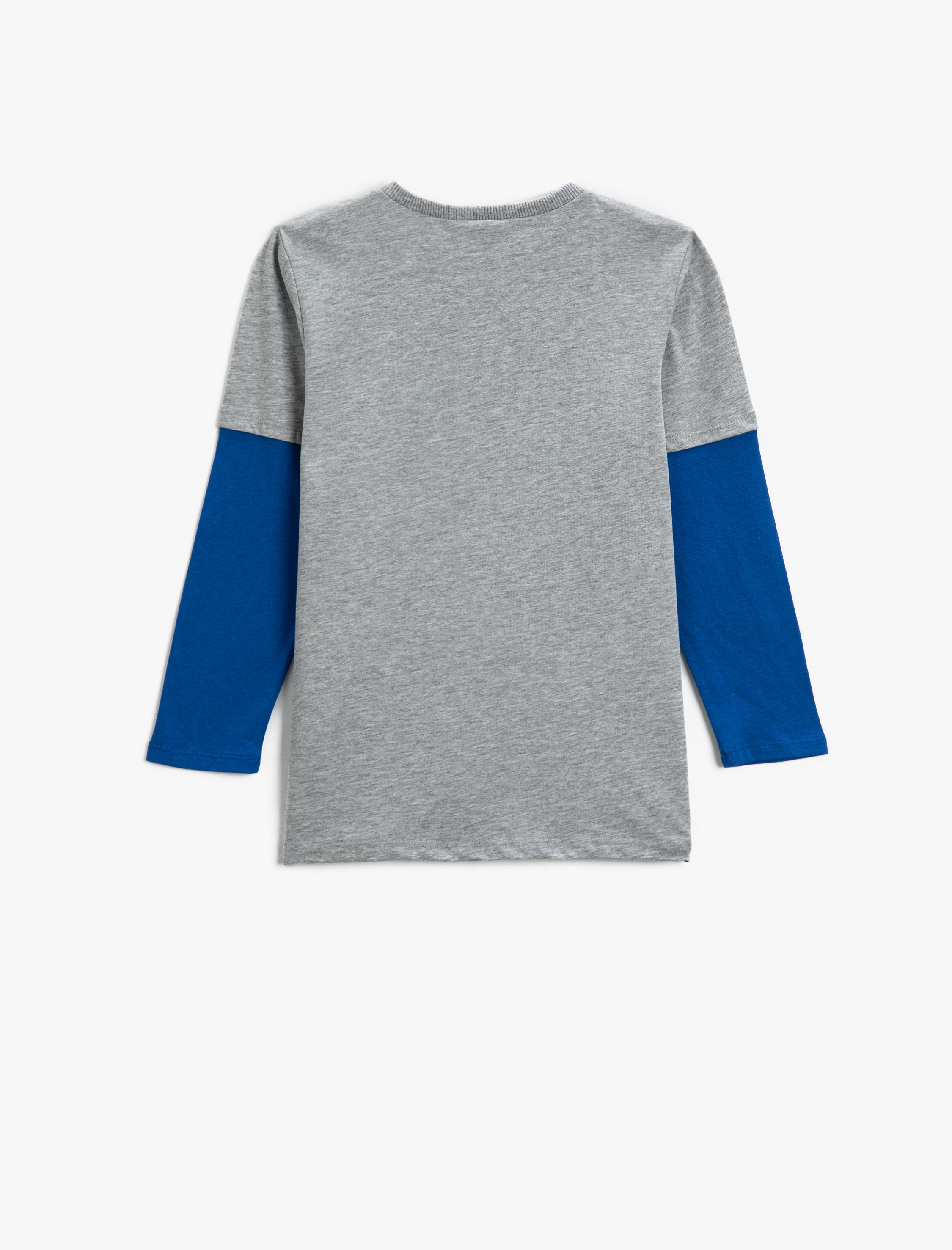  Erkek Çocuk Baskılı Uzun Kollu Tişört