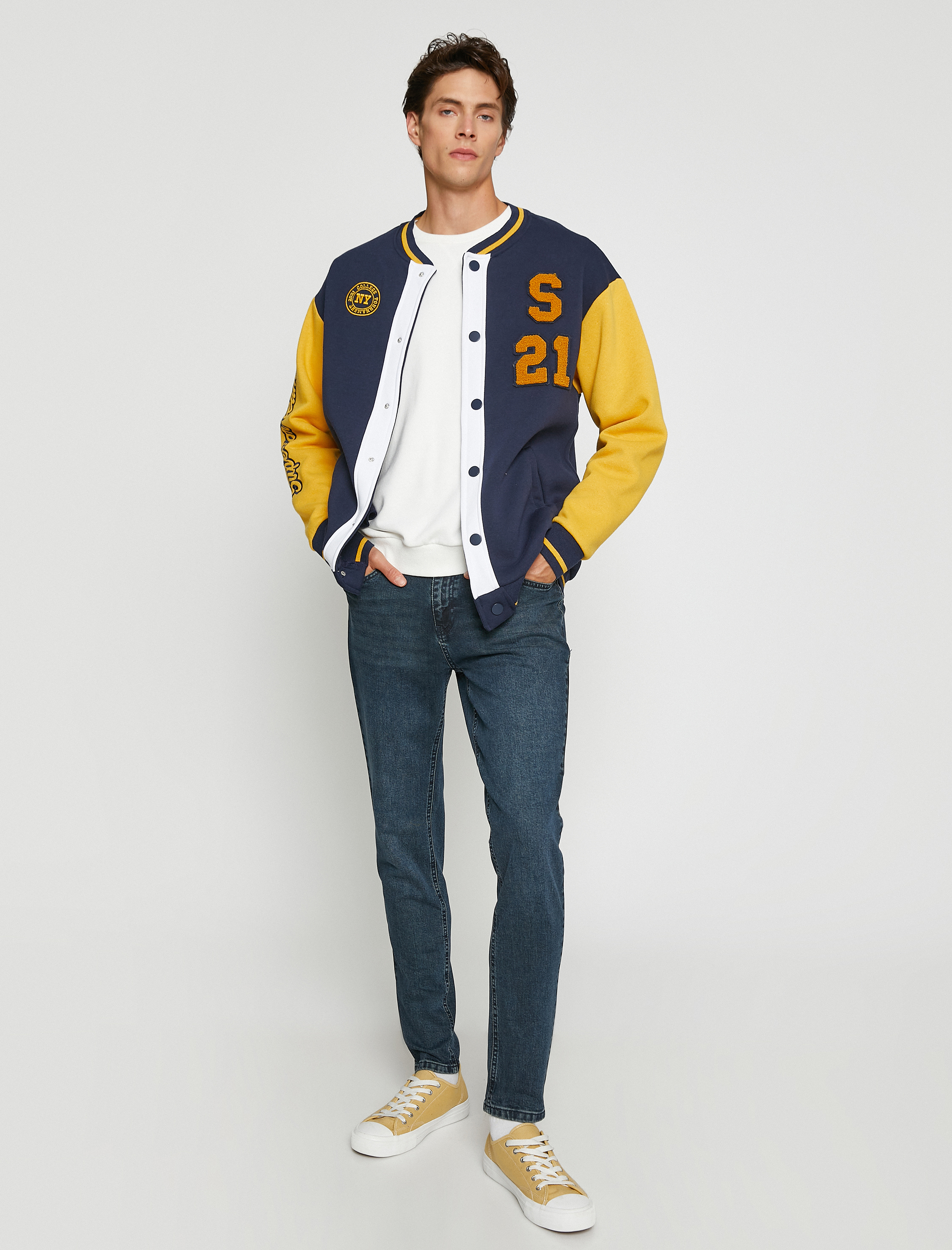 Skinny Fit Kot Pantolon - Michael Jean