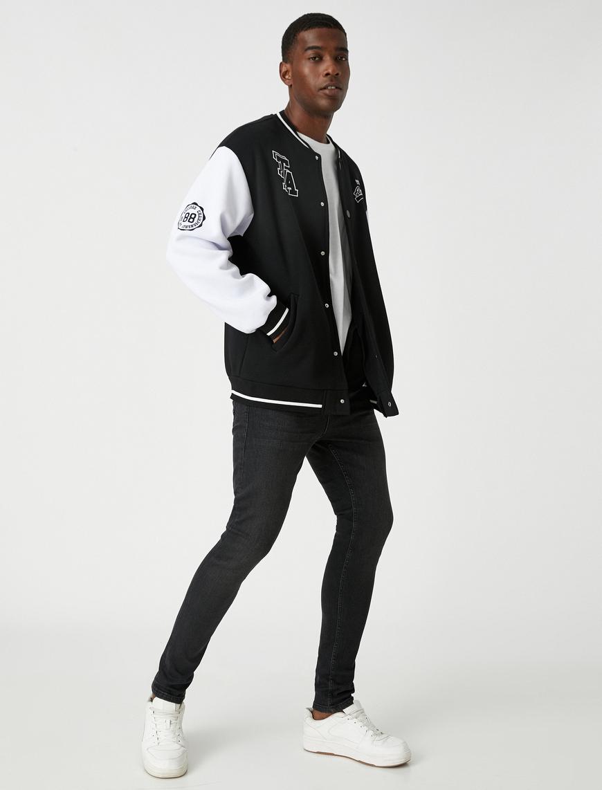   Skinny Fit Kot Pantolon - Michael Jean