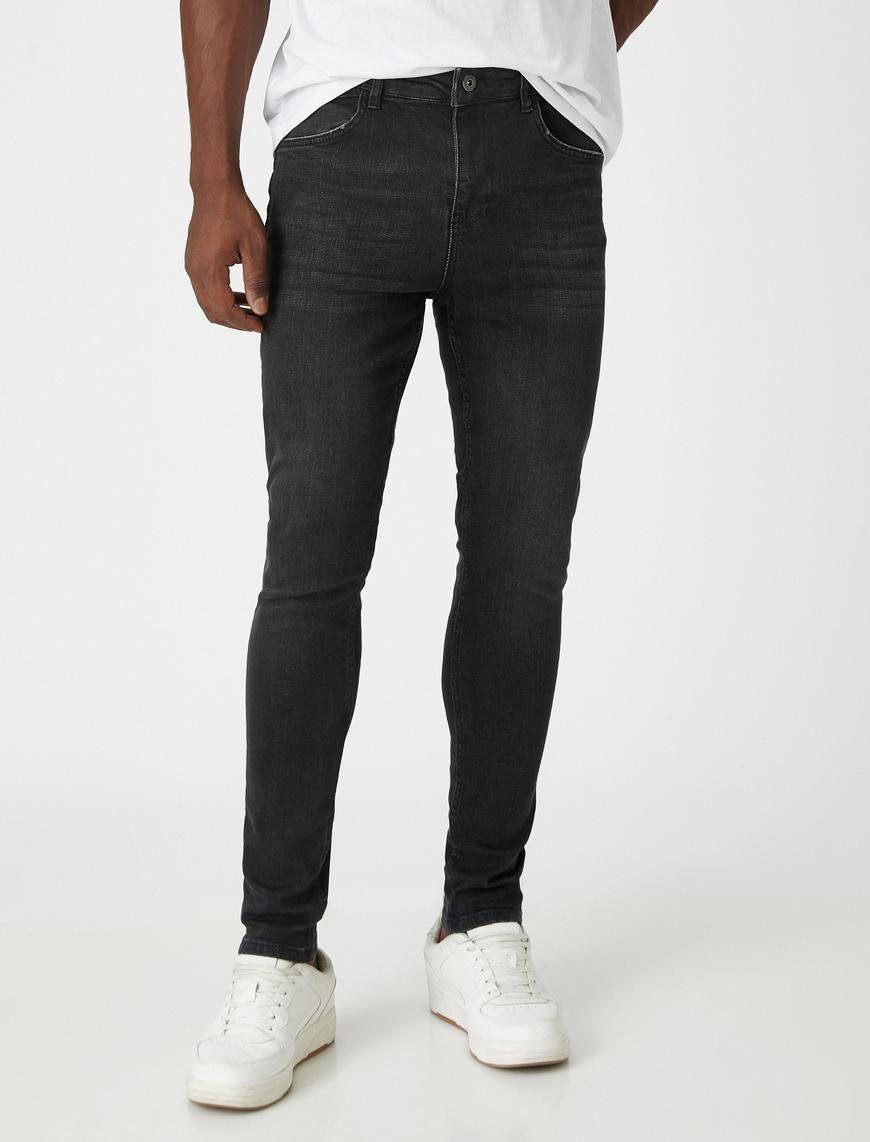   Skinny Fit Kot Pantolon - Michael Jean