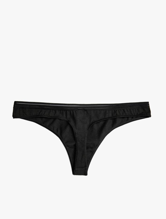  Tanga Külot Slogan Baskılı