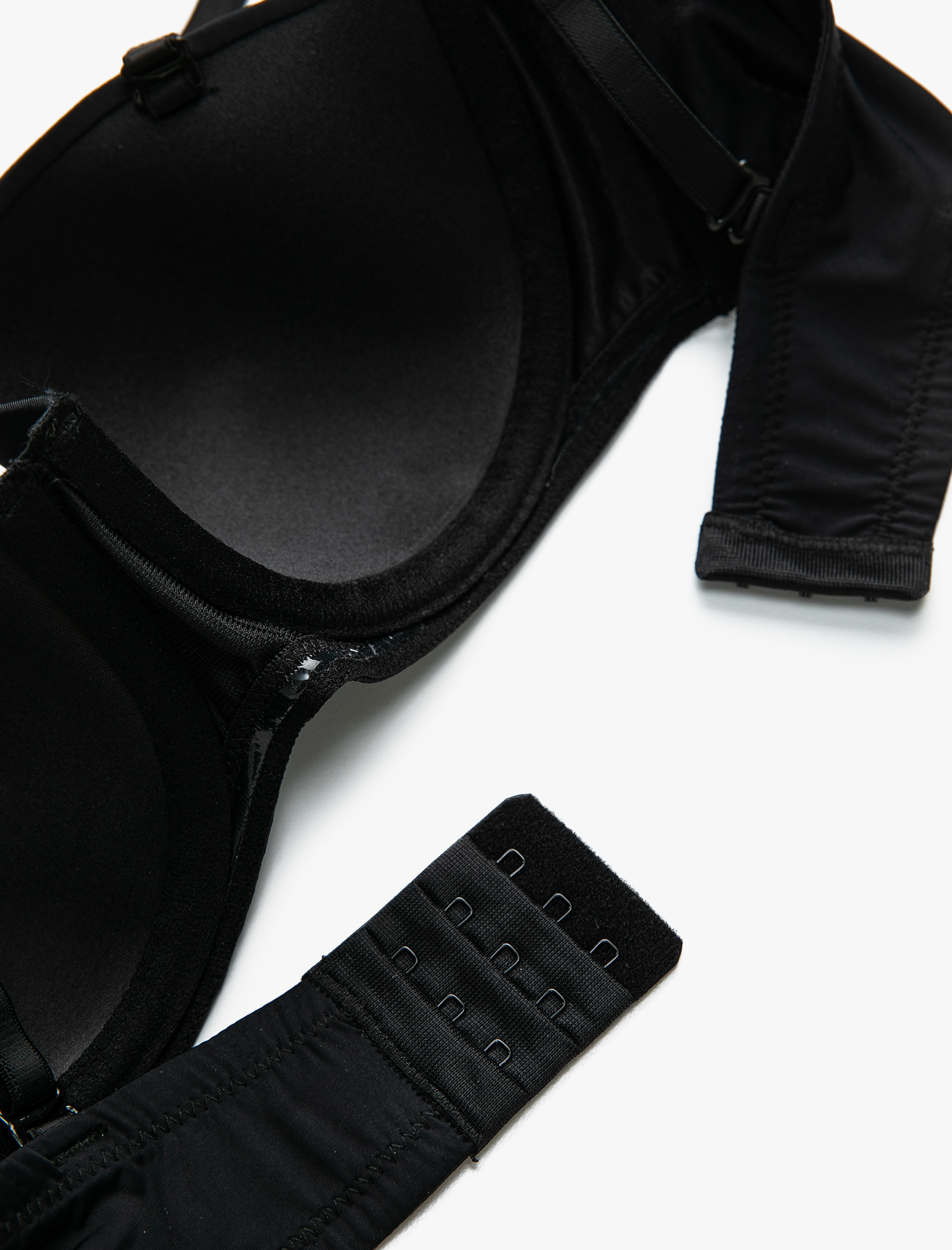   Dolgusuz Sütyen Balenli Kaplı Ayarlanabilir Askılı