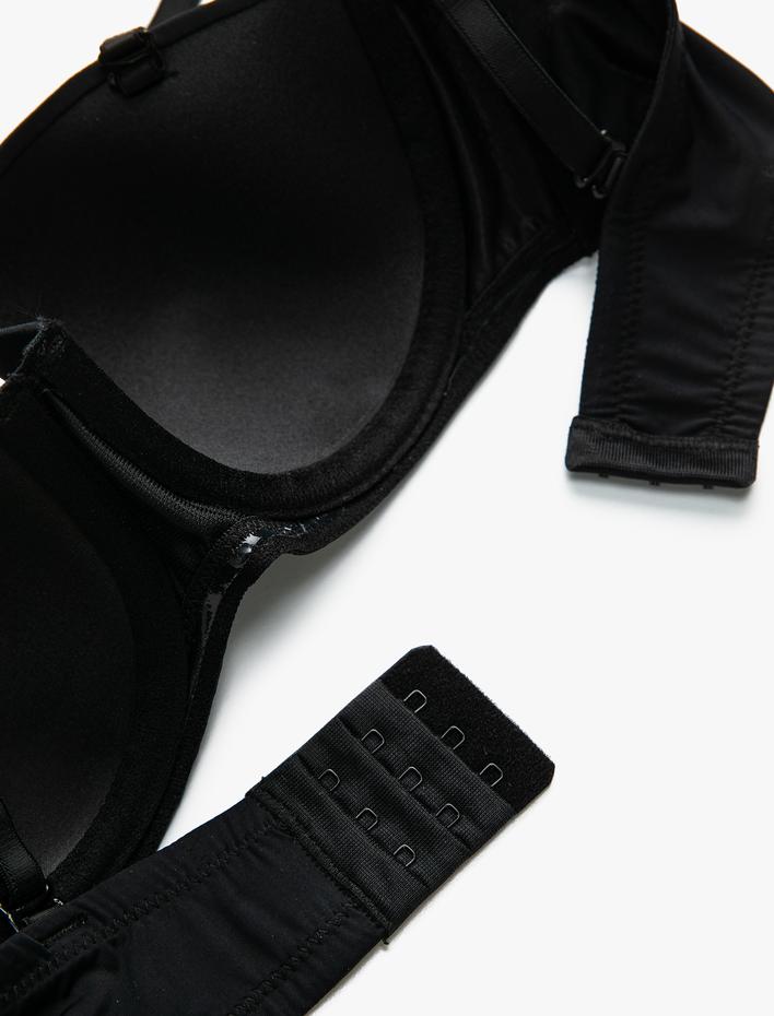  Dolgusuz Sütyen Balenli Kaplı Ayarlanabilir Askılı