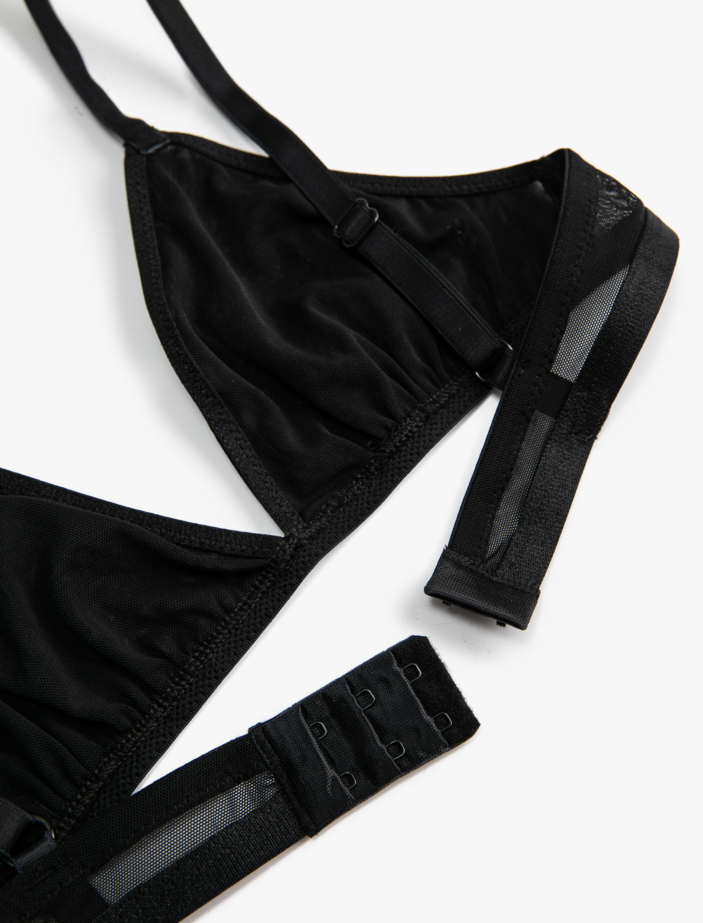   Işıltılı Sütyen Dolgusuz Balensiz Kapsız Ayarlanabilir Askılı