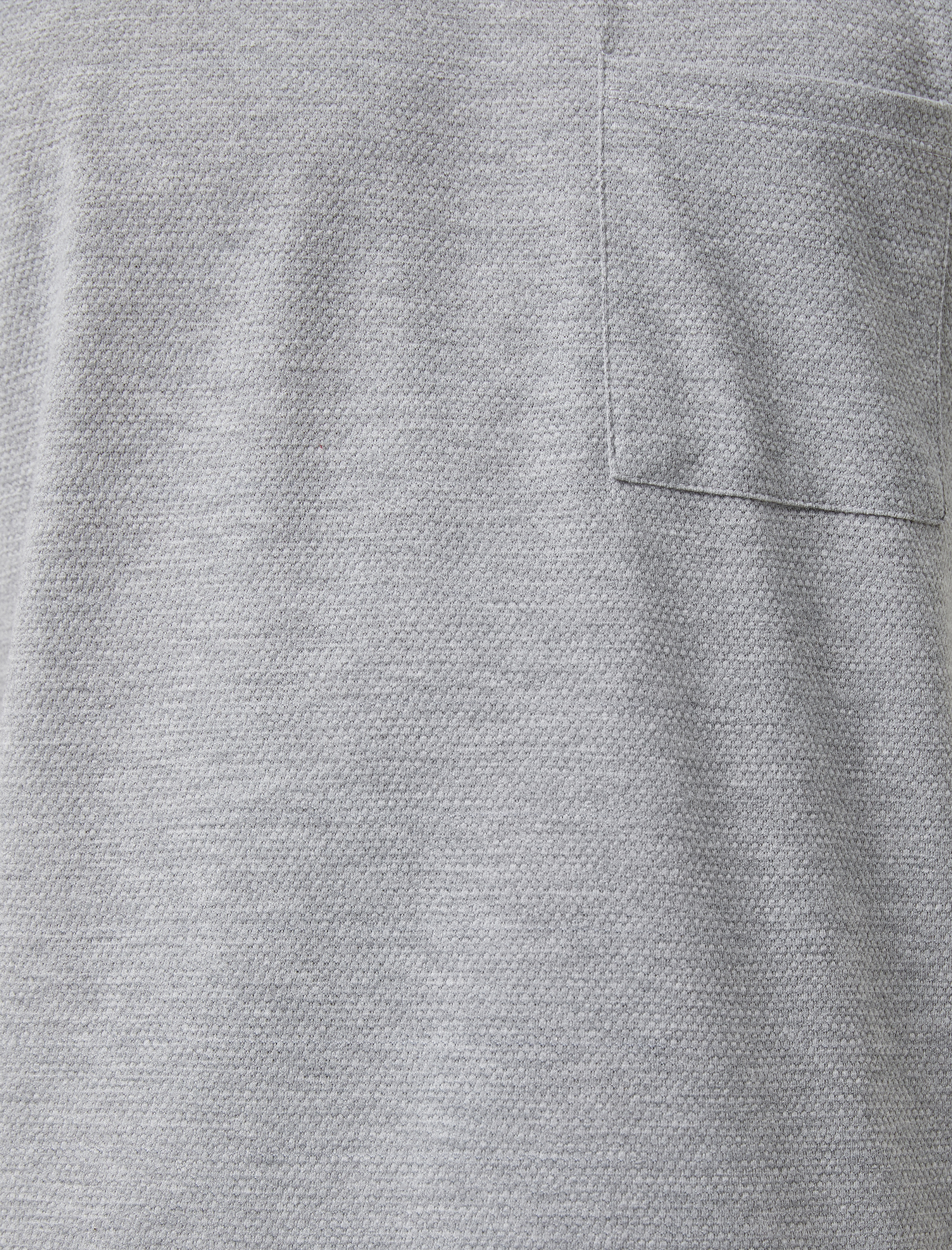   Basic Tişört Bisiklet Yaka Cep Detaylı Kısa Kollu