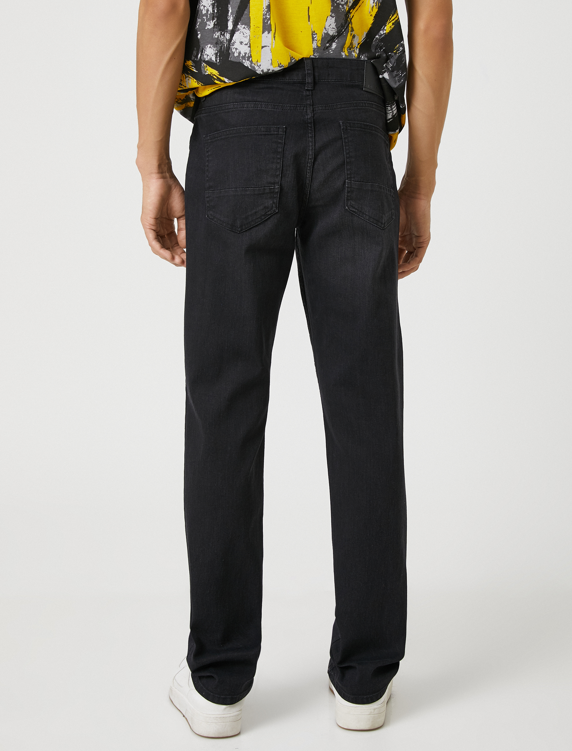   Straight Fit Boru Paça Kot Pantolon - Mark Jean