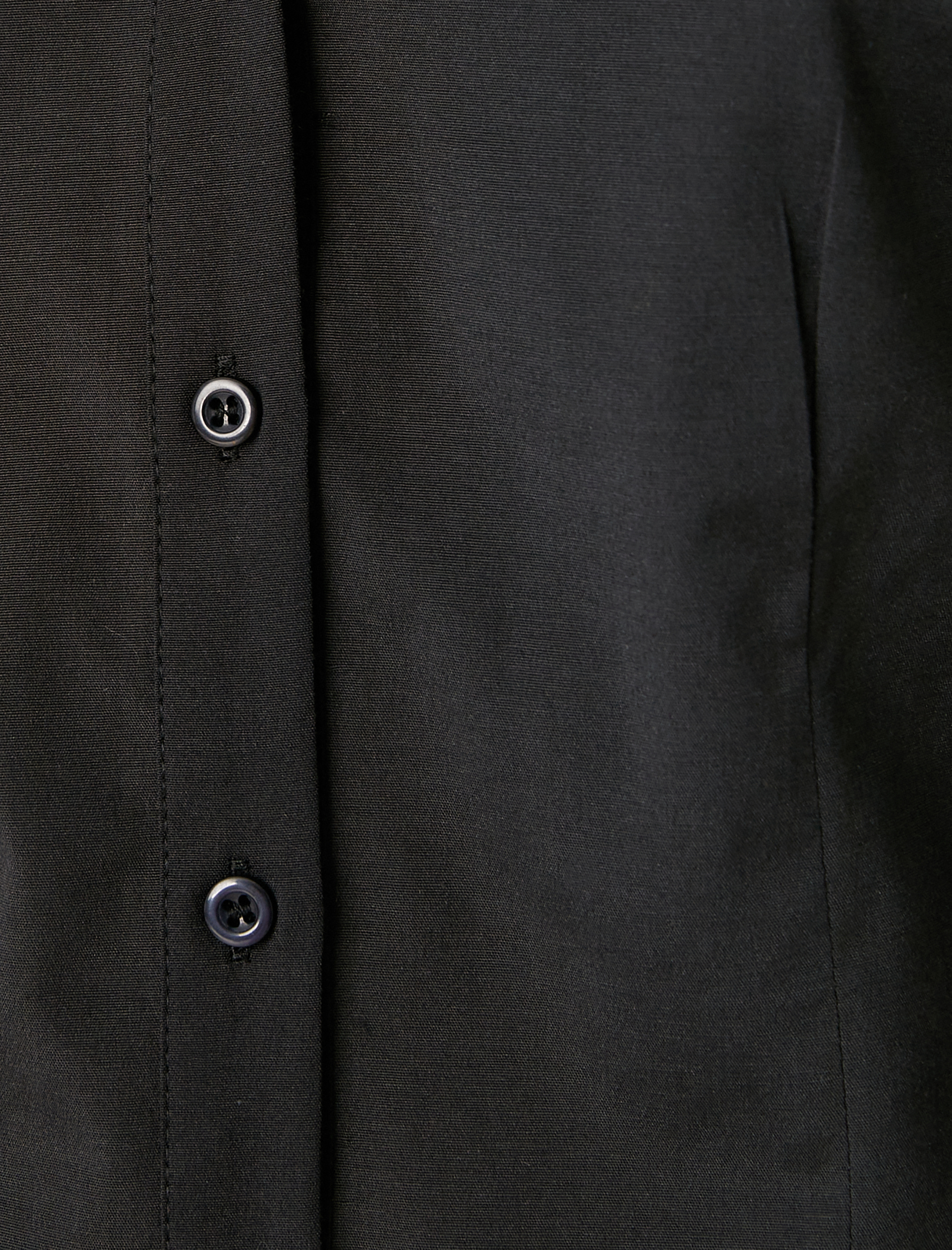 Basic Uzun Kollu Gömlek Dikiş Detaylı