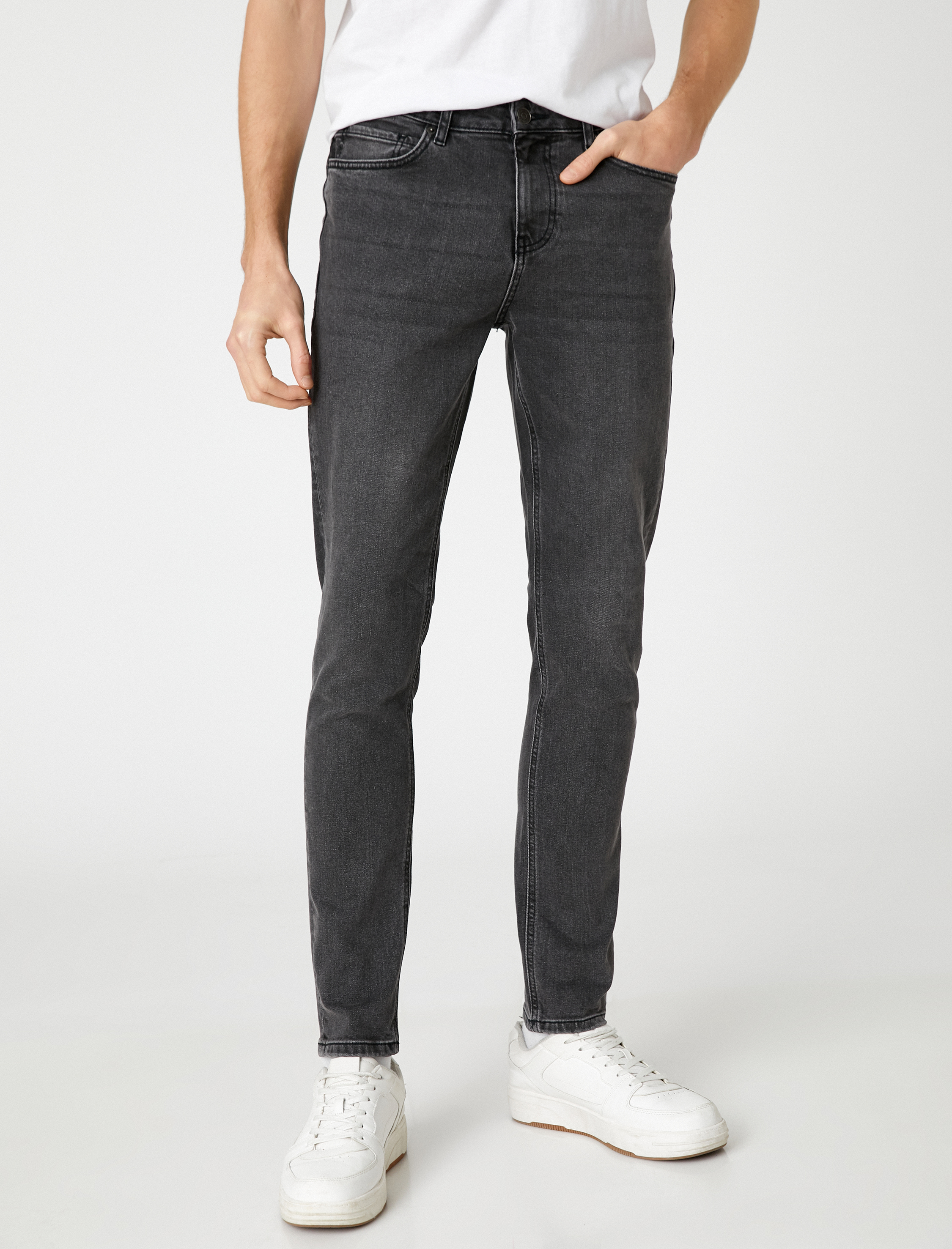   Skinny Fit Kot Pantolon - Michael Jean