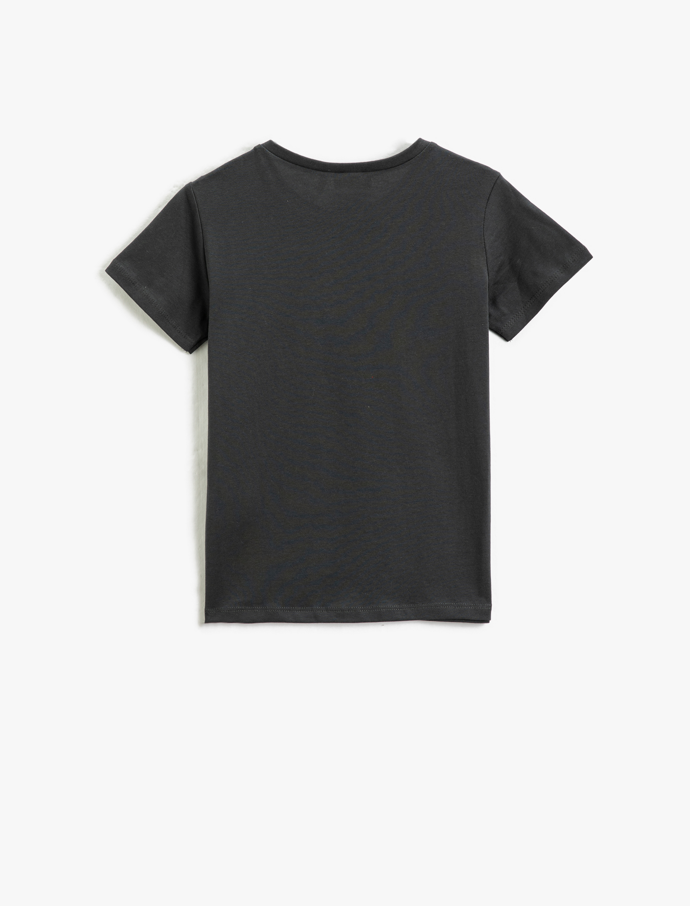 Erkek Çocuk Basic Kısa Kollu Tişört Bisiklet Yaka Pamuklu