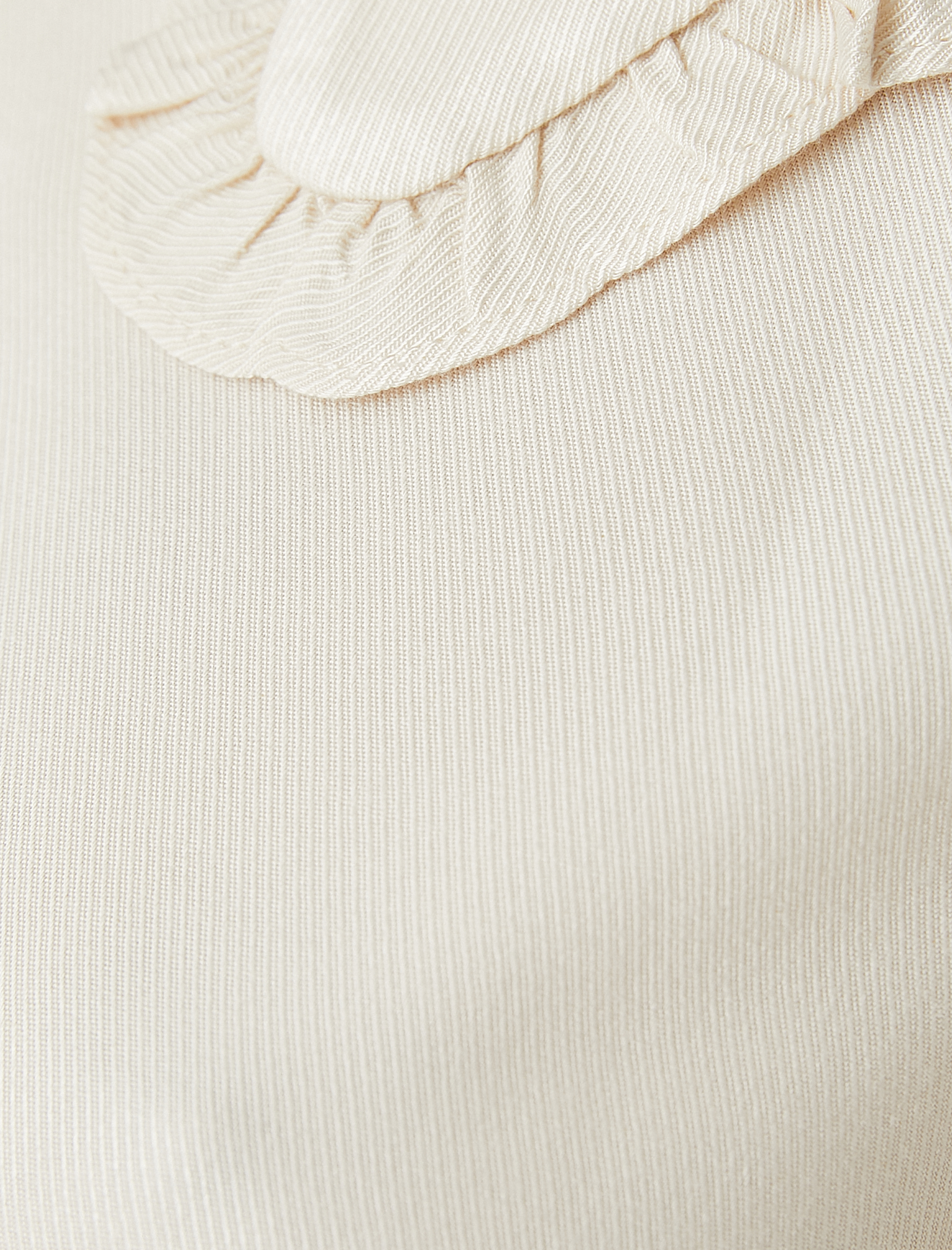   Geniş Peter Pan Yaka Gömlek