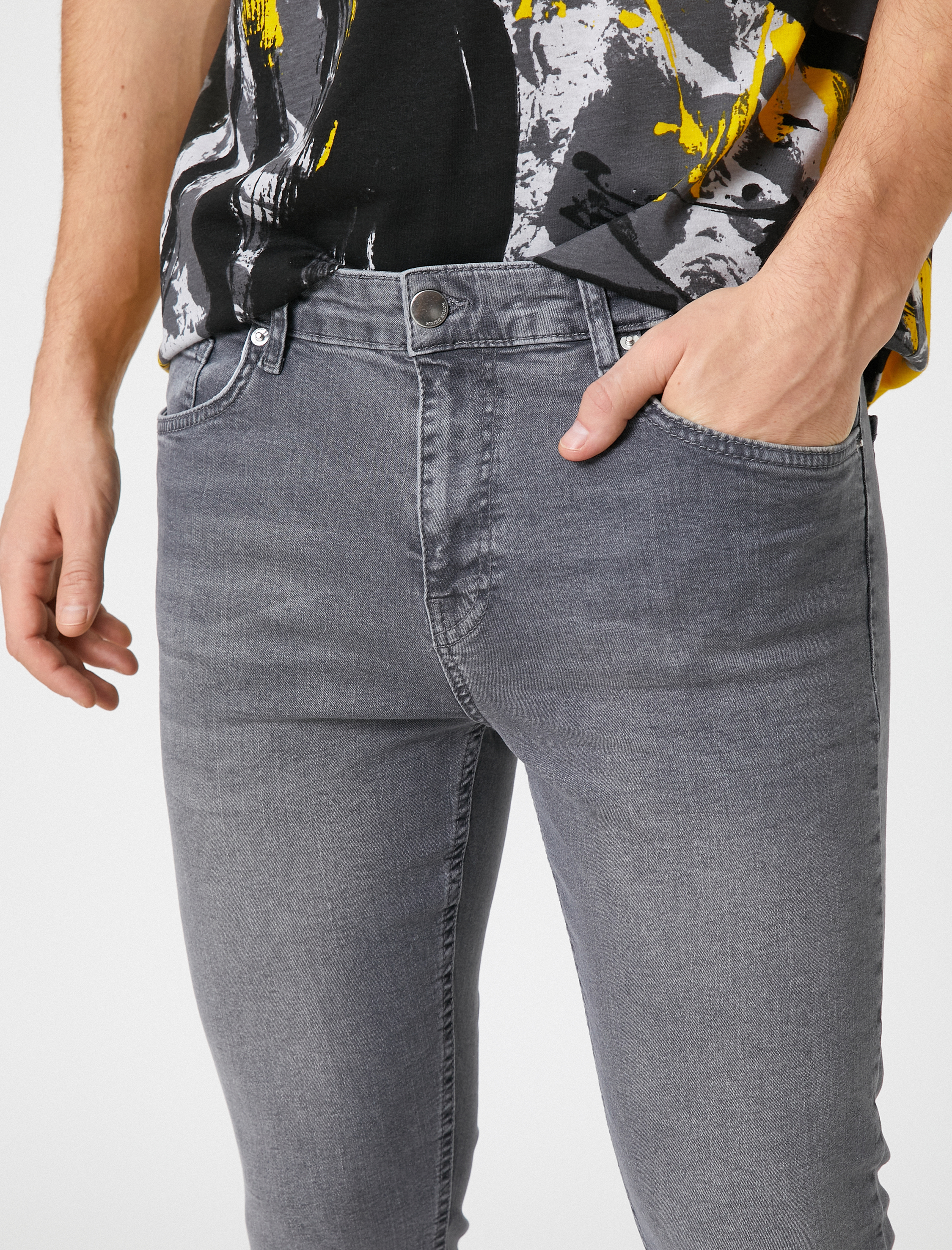   Super Skinny Fit Kot Pantolon - Justin Jean