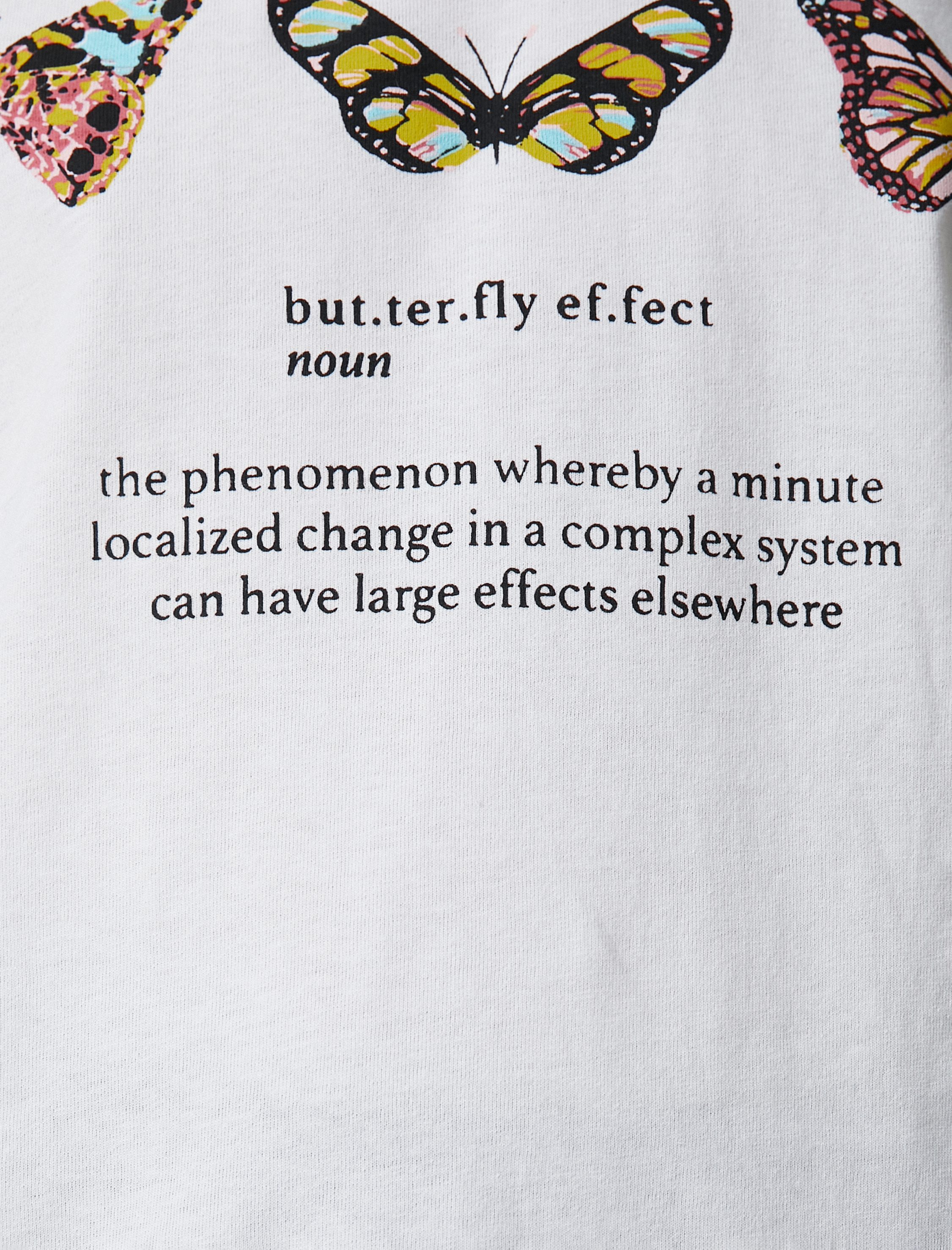   Slogan Baskılı Tişört Bisiklet Yaka Kısa Kollu