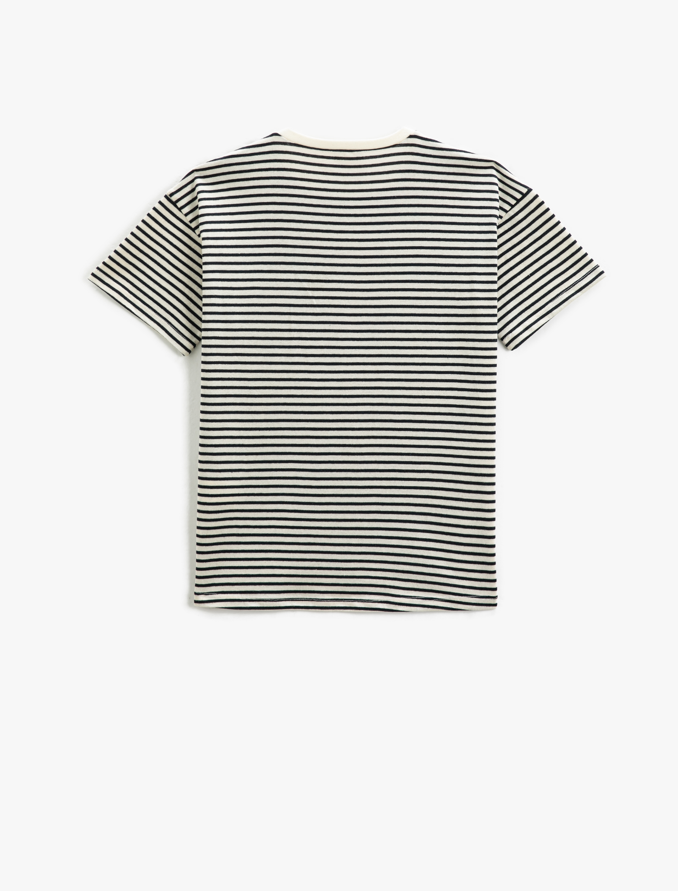  Erkek Çocuk Tişört Baskılı Kısa Kollu Bisiklet Yaka Cepli