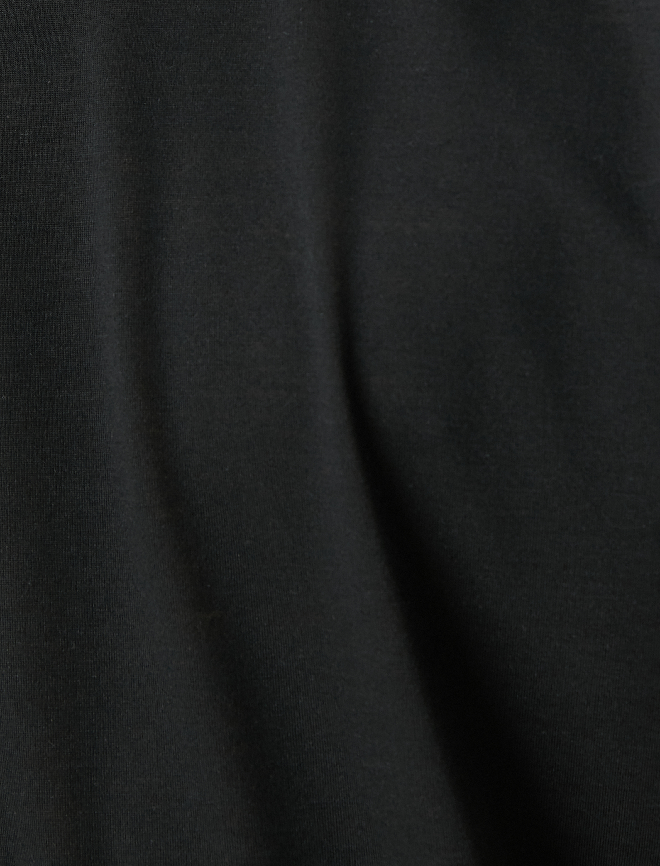   Basic Tişört Bisiklet Yaka Kısa Kollu Etiket Detaylı