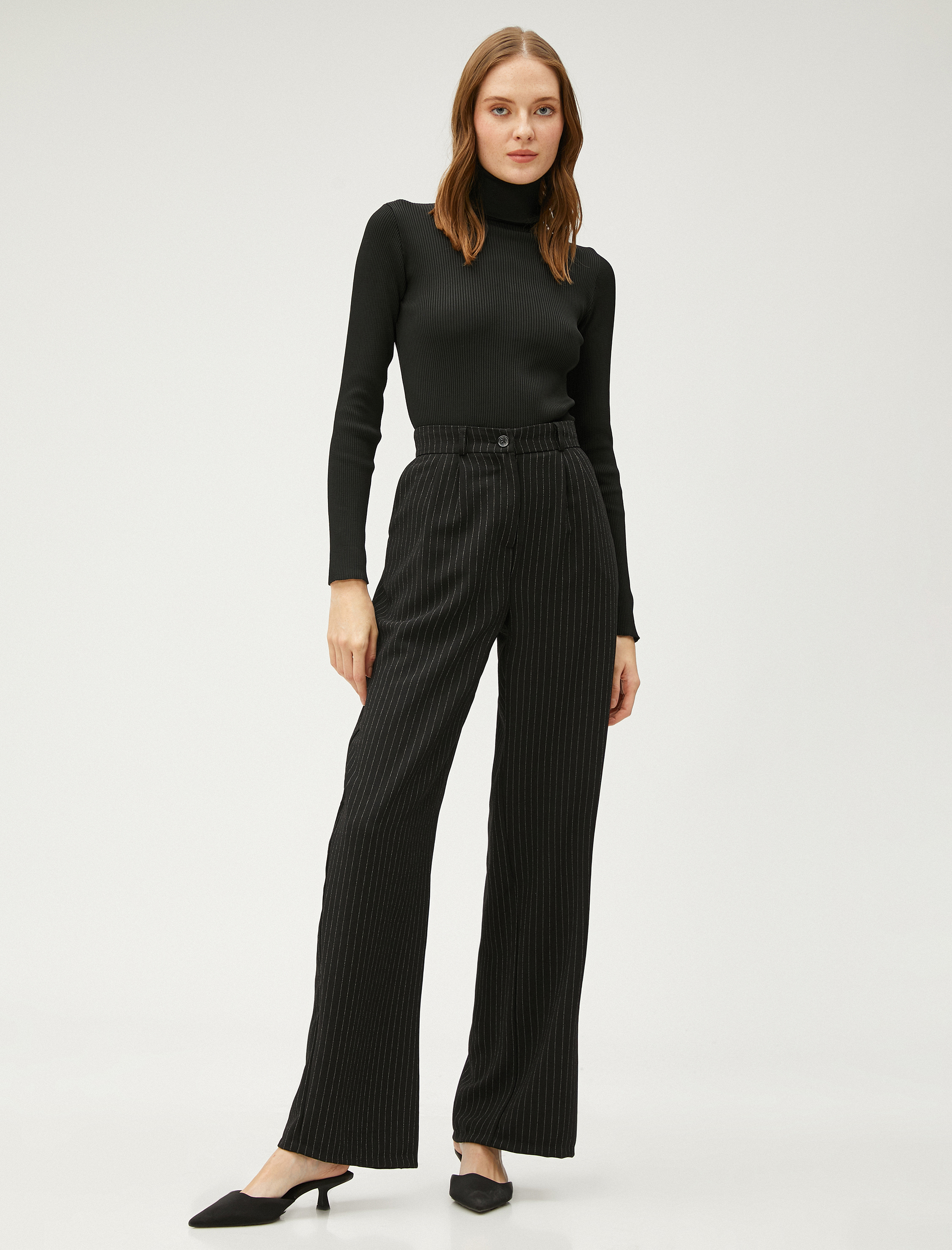   Balıkçı Yaka Kazak Dar Kesim