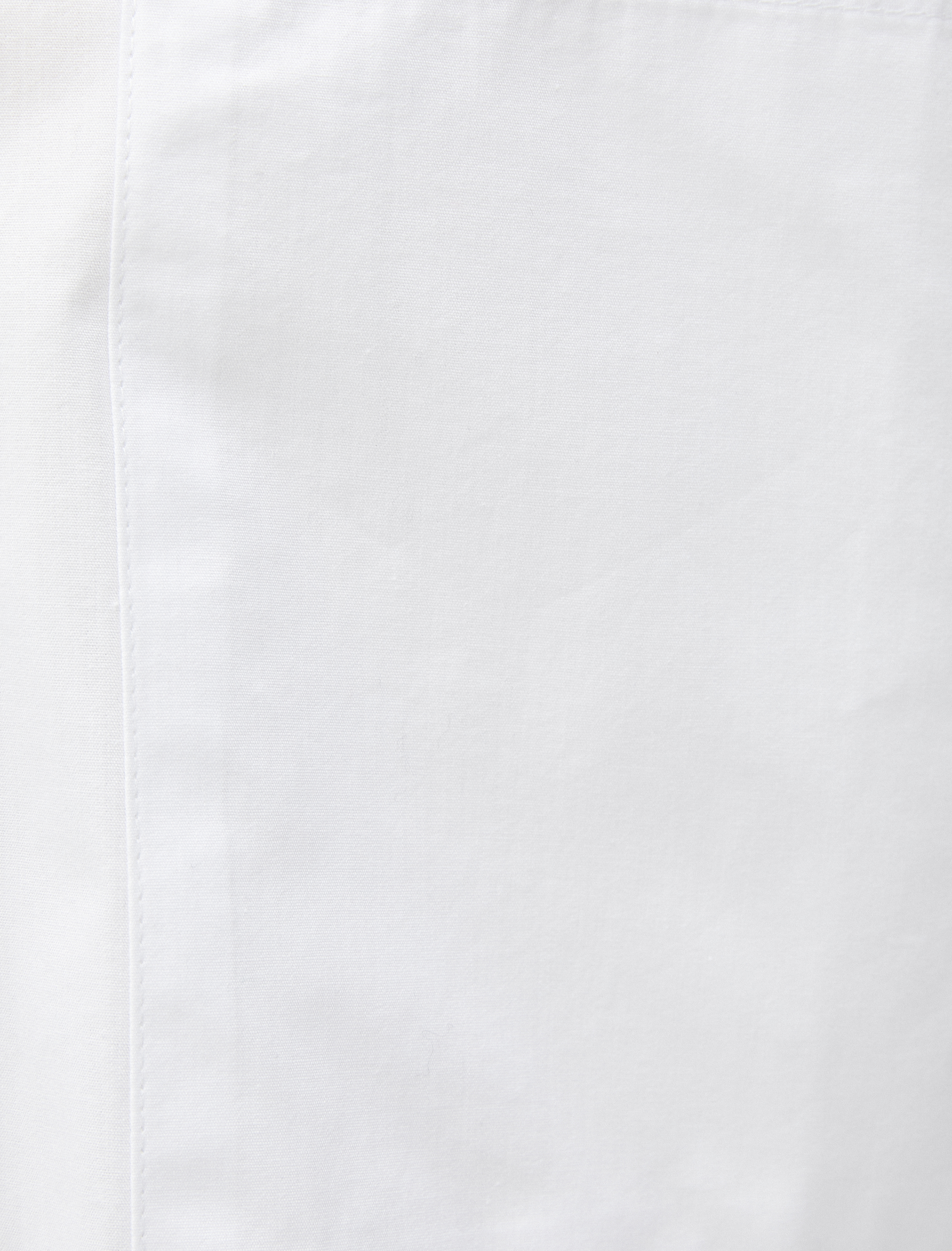   Kısa Kollu Poplin Gömlek Pamuklu Düğmeli Tek Cepli