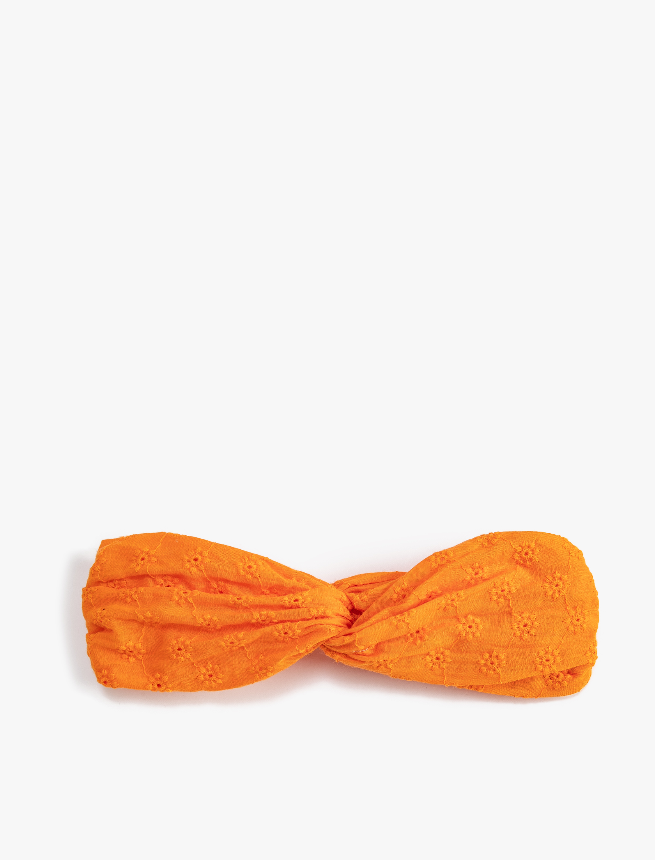  Kadın Fisto Saç Bandı Çiçek Nakışlı