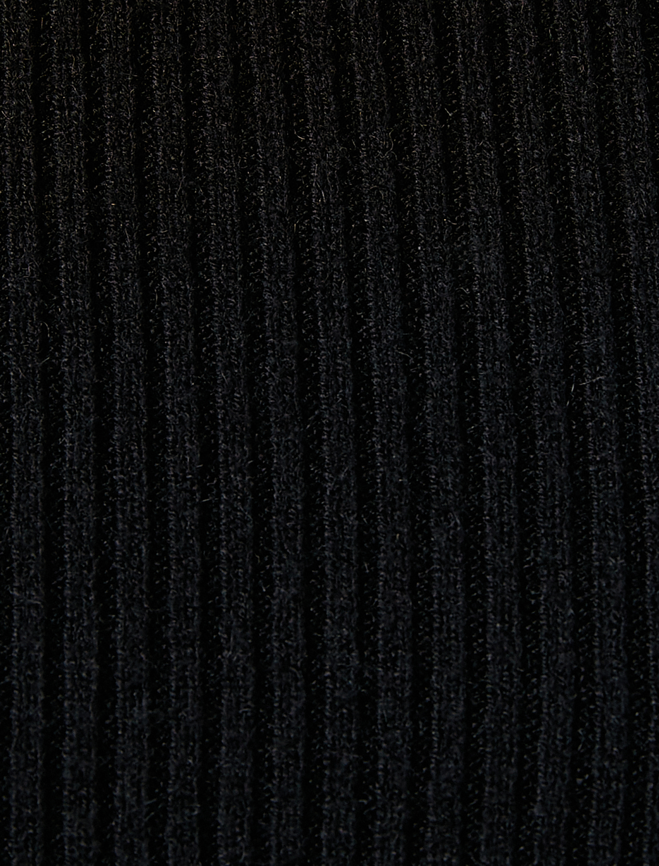   Triko Kazak Fitilli Bisiklet Yaka Viskon Karışımlı