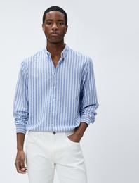 Klasik Yaka Gömlek Düğmeli